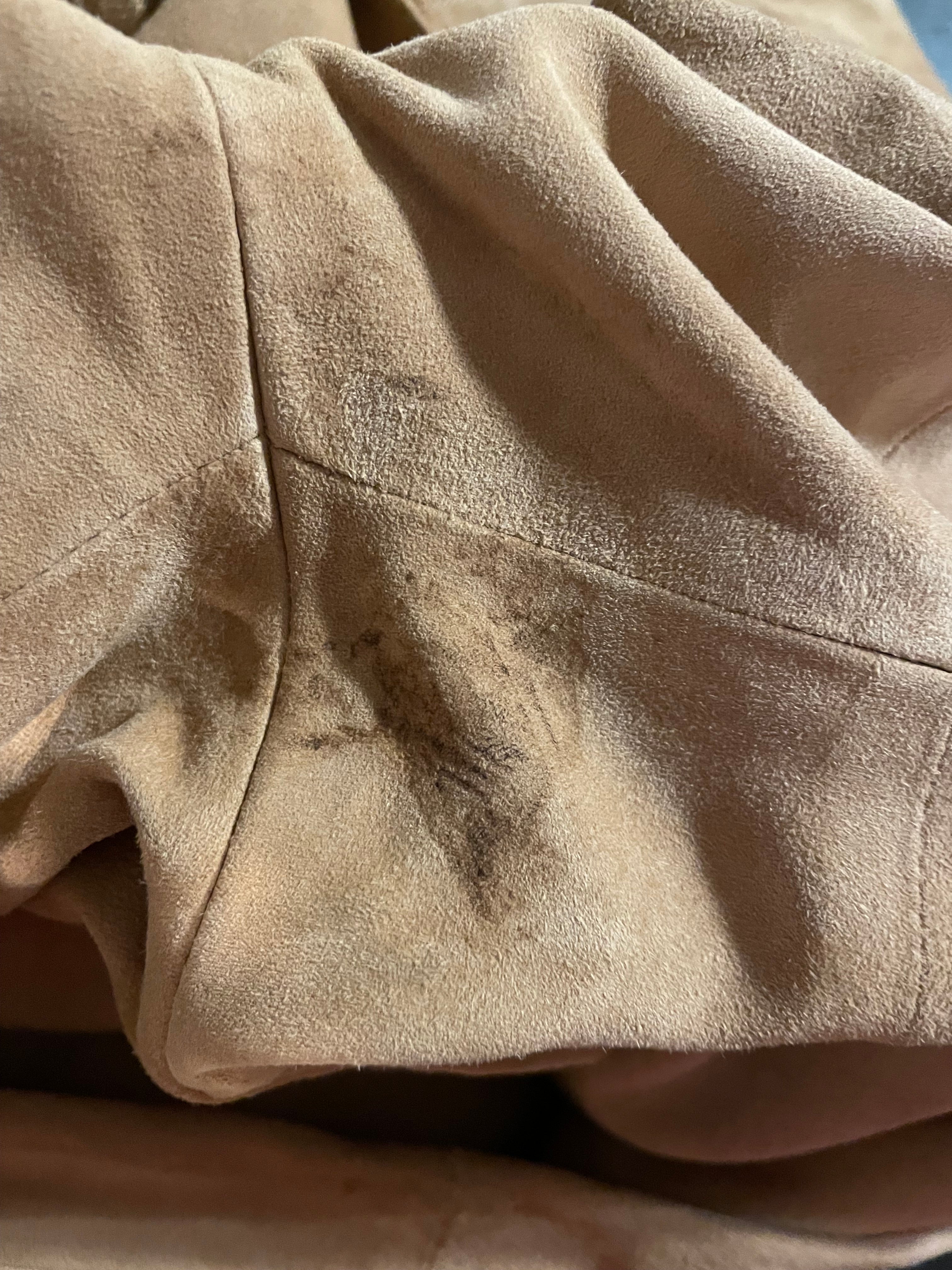 Pantaloni in camoscio vintage