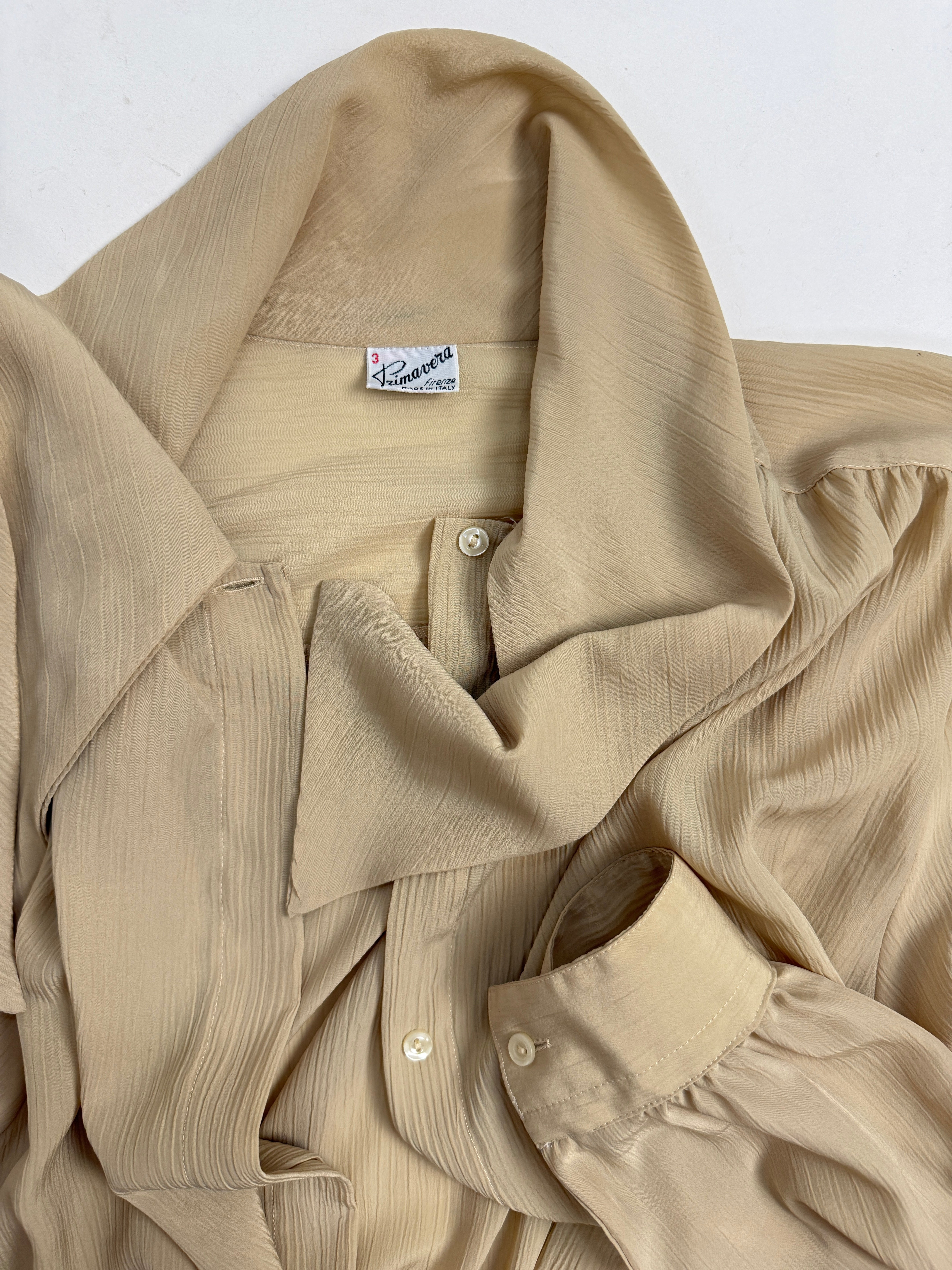 Camicia Primavera Firenze anni '80 - Taglia L