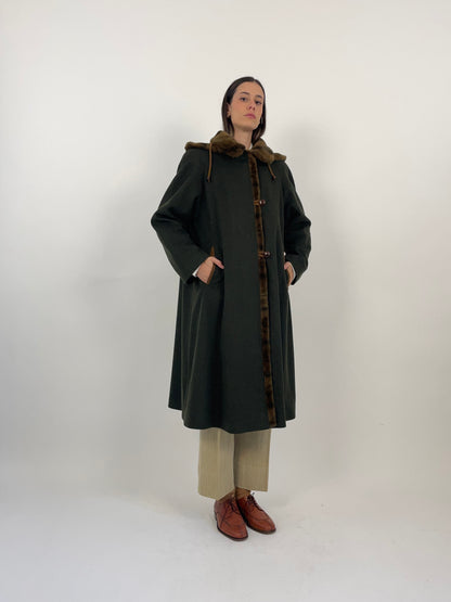 Cappotto Loden Steinbock anni '70