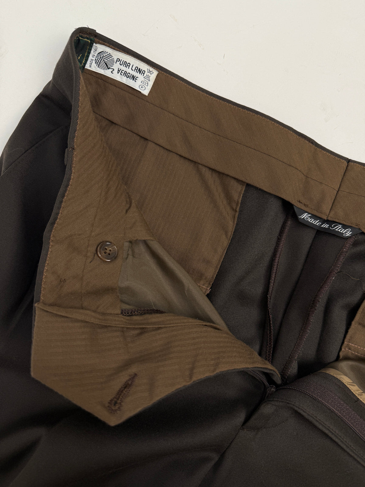 Pantaloni Sartoriali Port Royal Marrone - Taglia 50