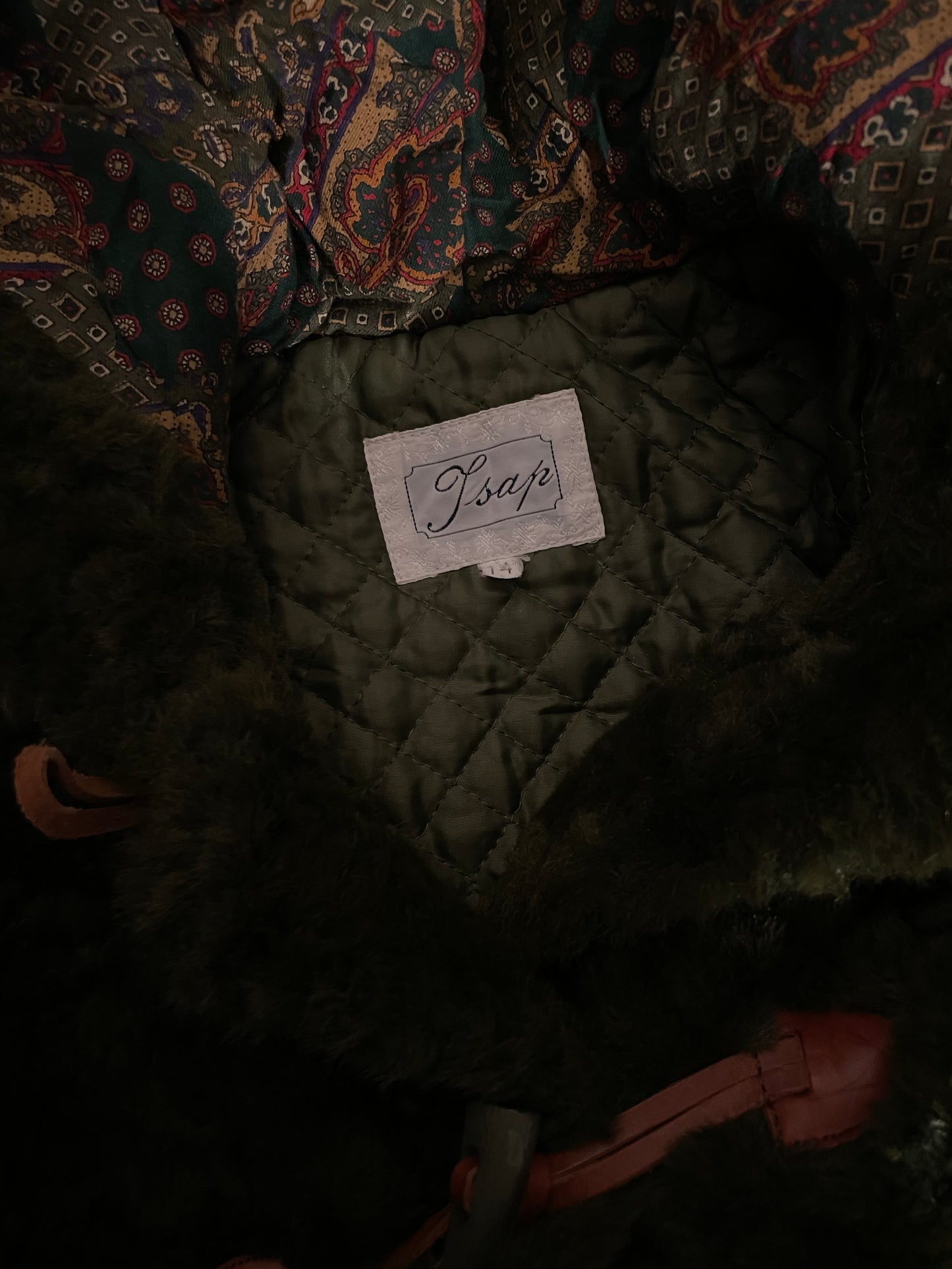 Teddy coat anni '70