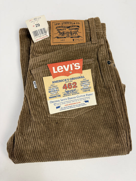 Pantaloni Levi’s 462 in velluto a coste anni ’70 - deadstock