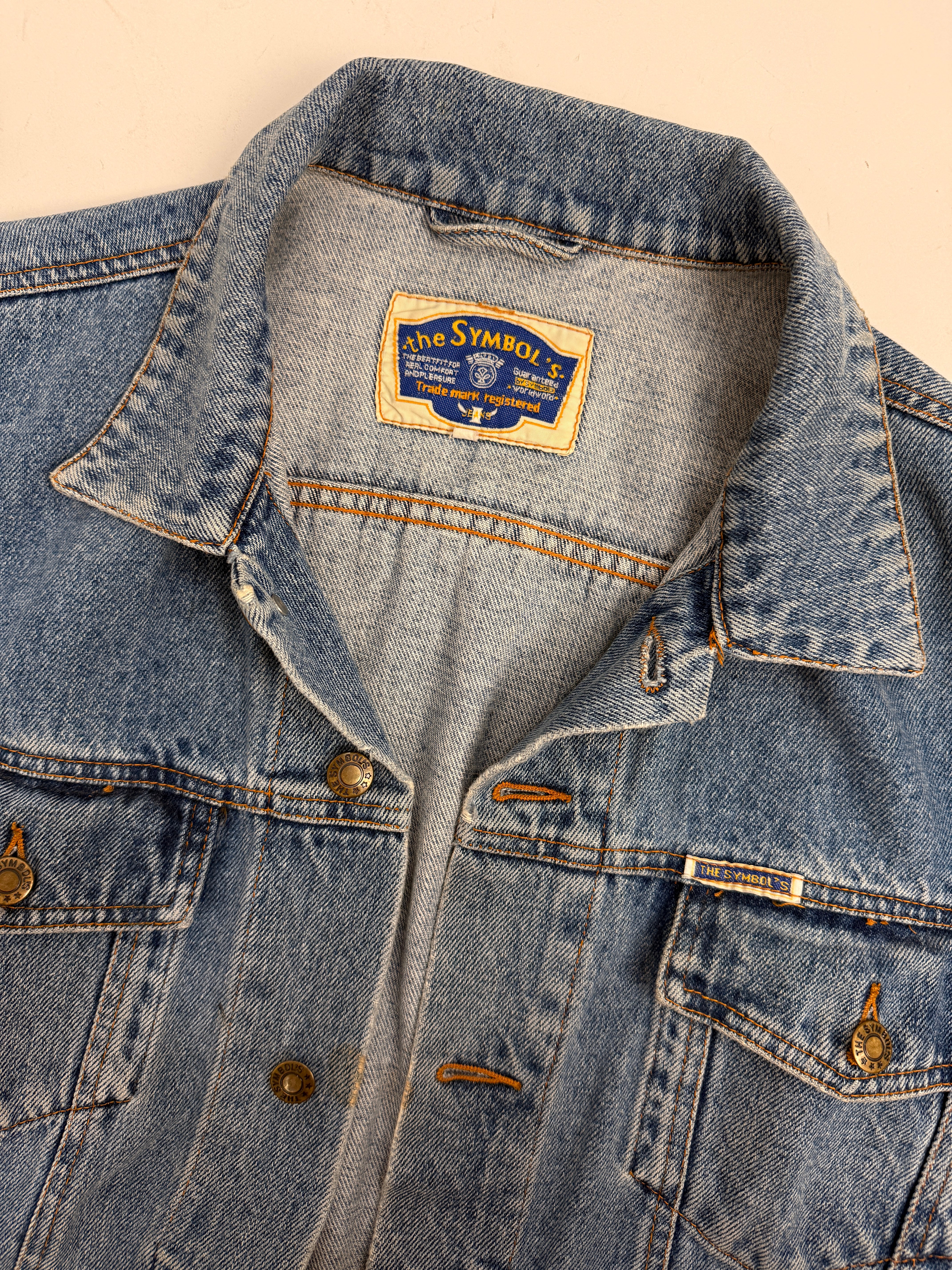 Giacca di Jeans Vintage The Symbol's Denim - Taglia M