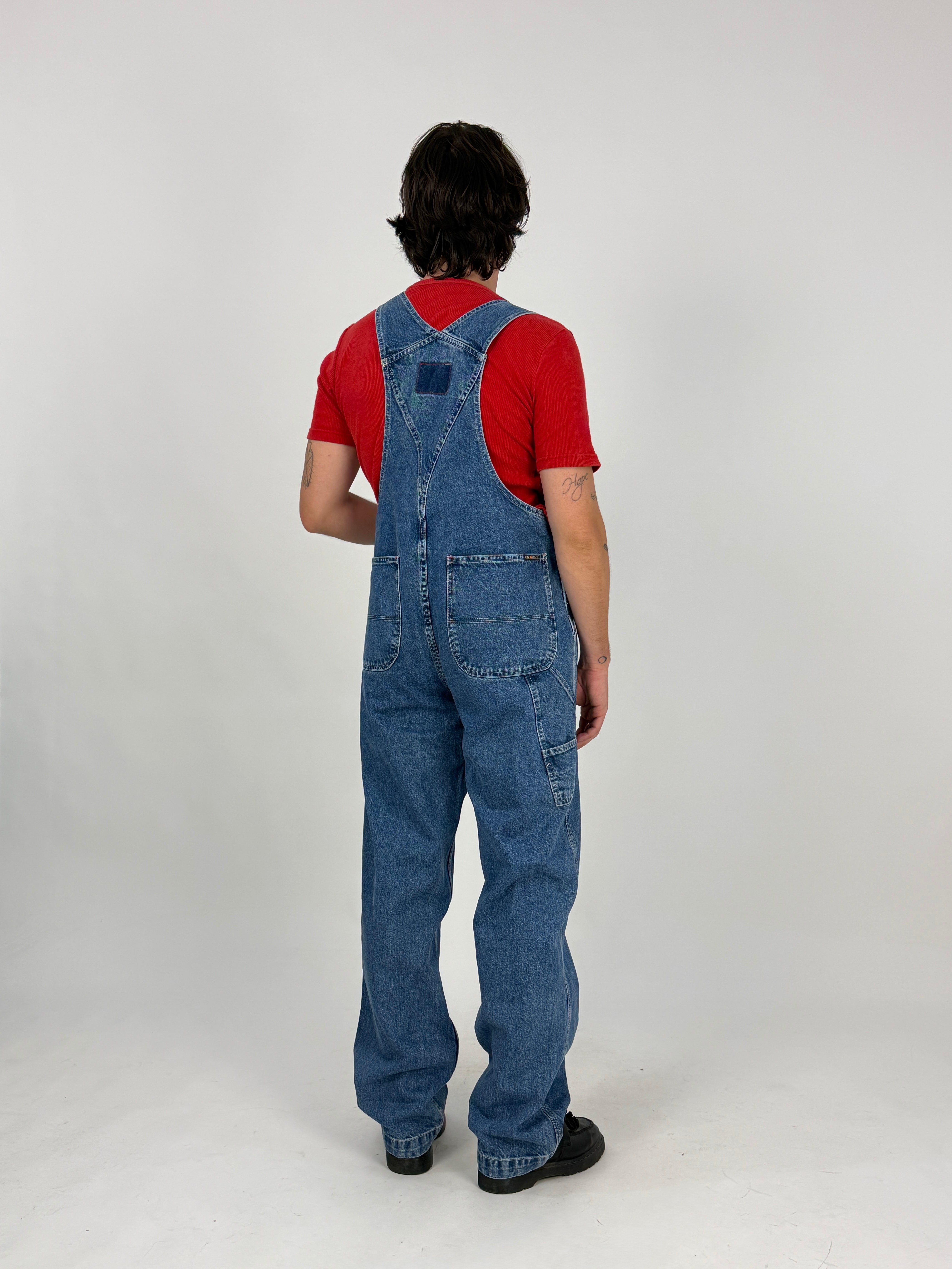 Salopette Denim Energie Light Blue Vintage – Taglia L
