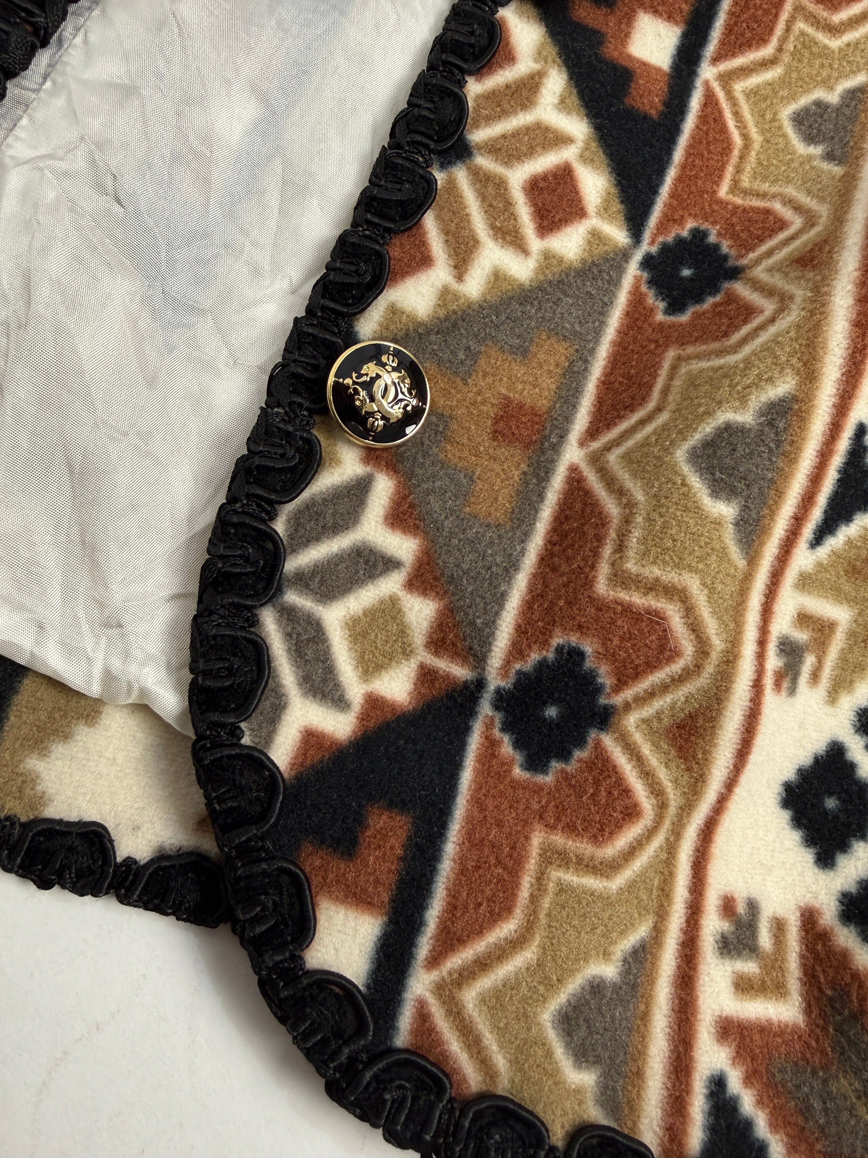 Gilet handmade fantasia boho