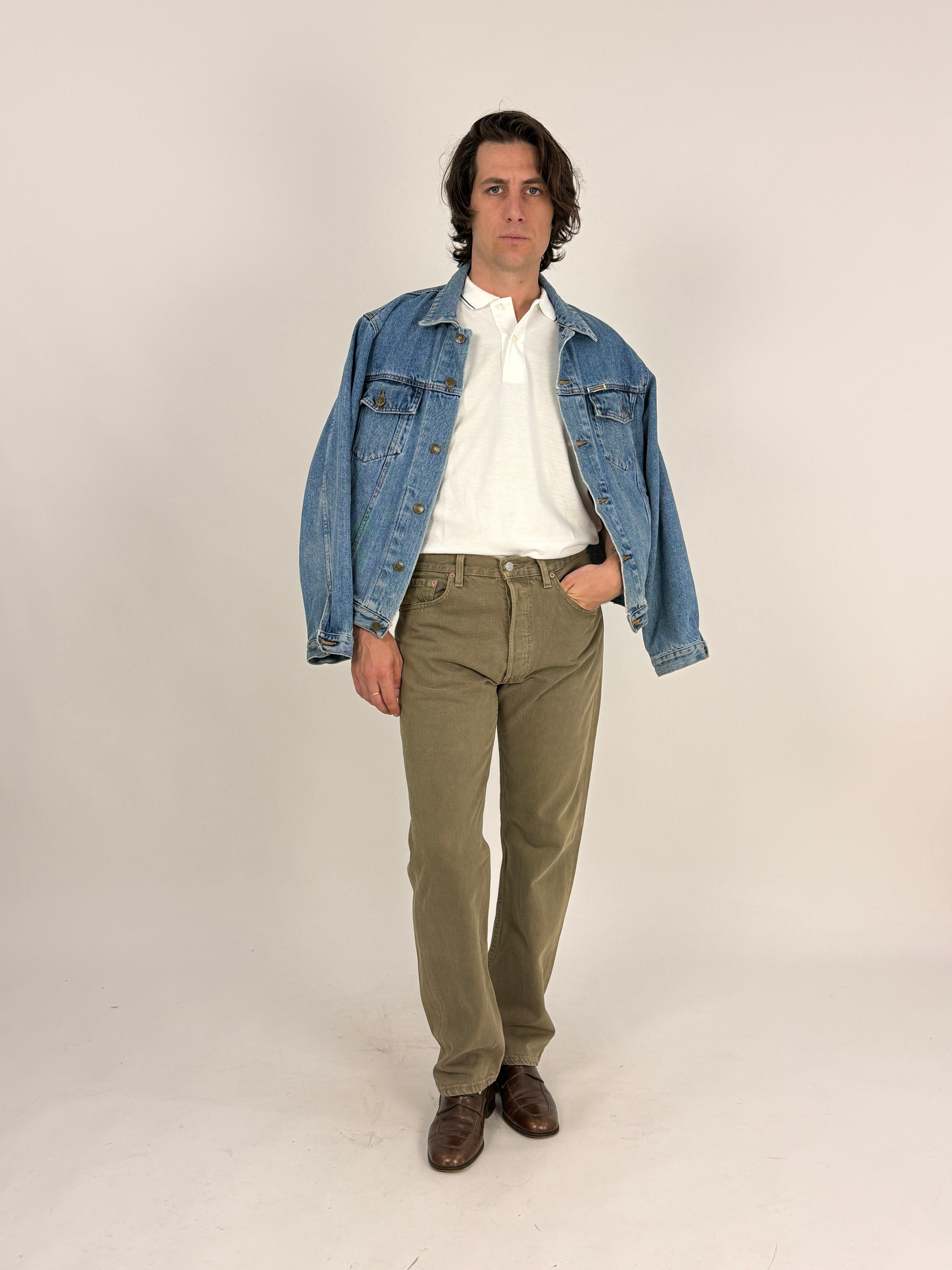 Giacca di Jeans Vintage The Symbol's Denim - Taglia M