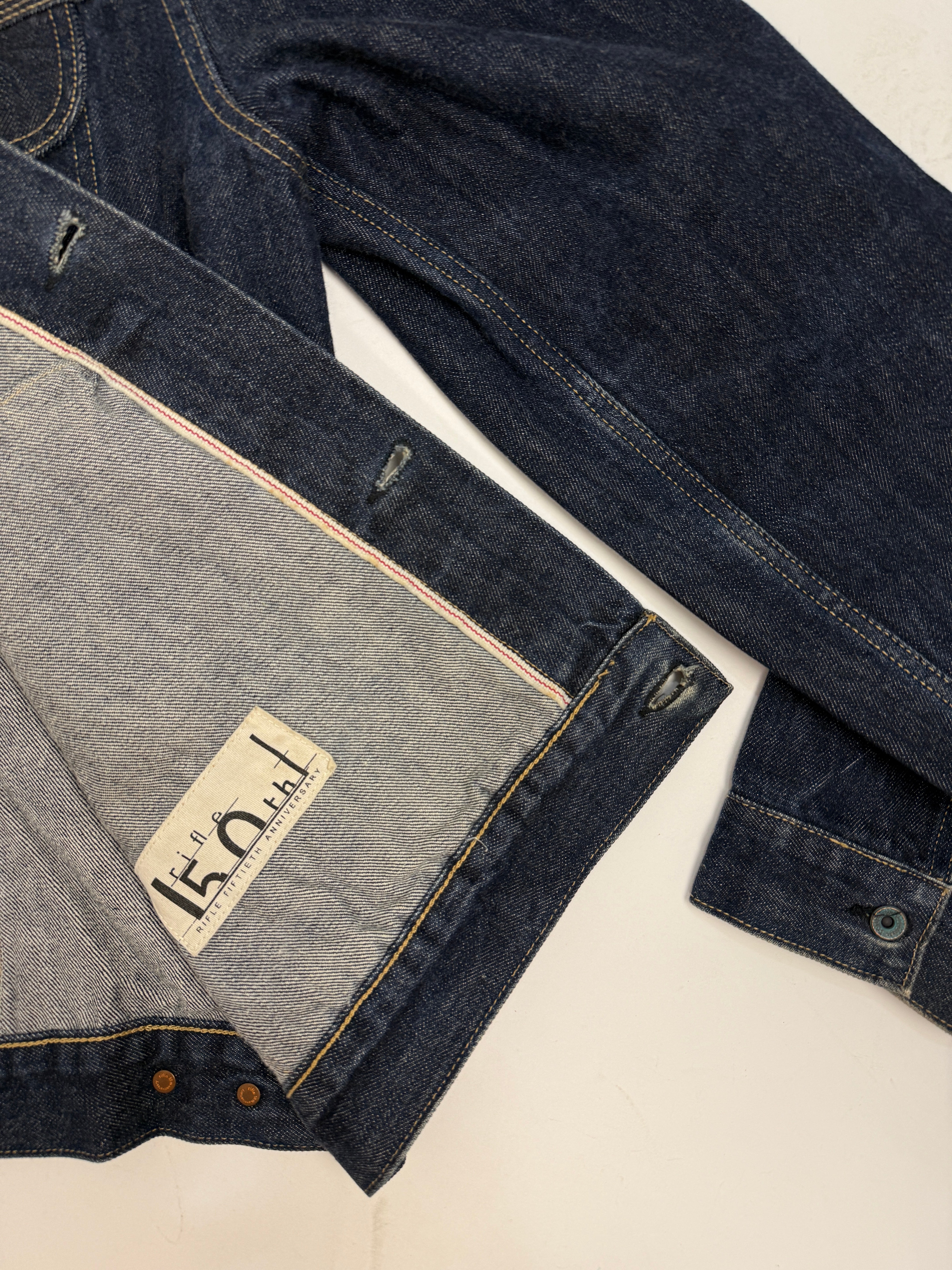 Giacca Denim Rifle Selvedge - Taglia XL