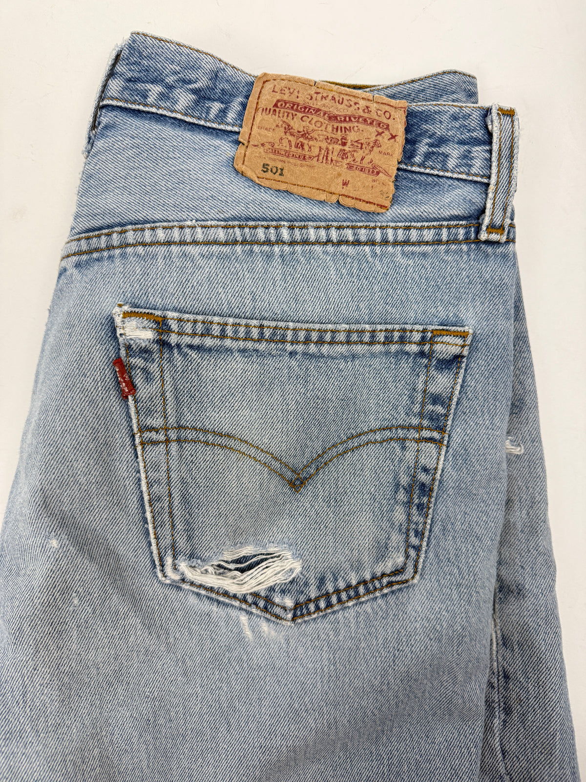 Shorts Levi's 501 Distressed  - Taglia 46/48 M