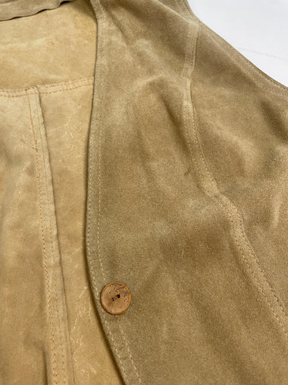 Gilet in camoscio anni '70