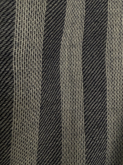 Abito midi a righe anni '70