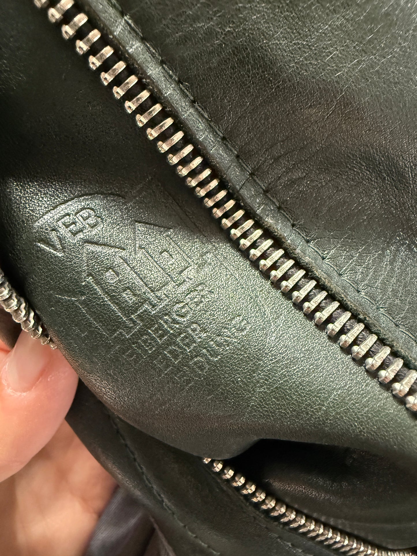 Trench in pelle - Polizia Tedesca anni ’60