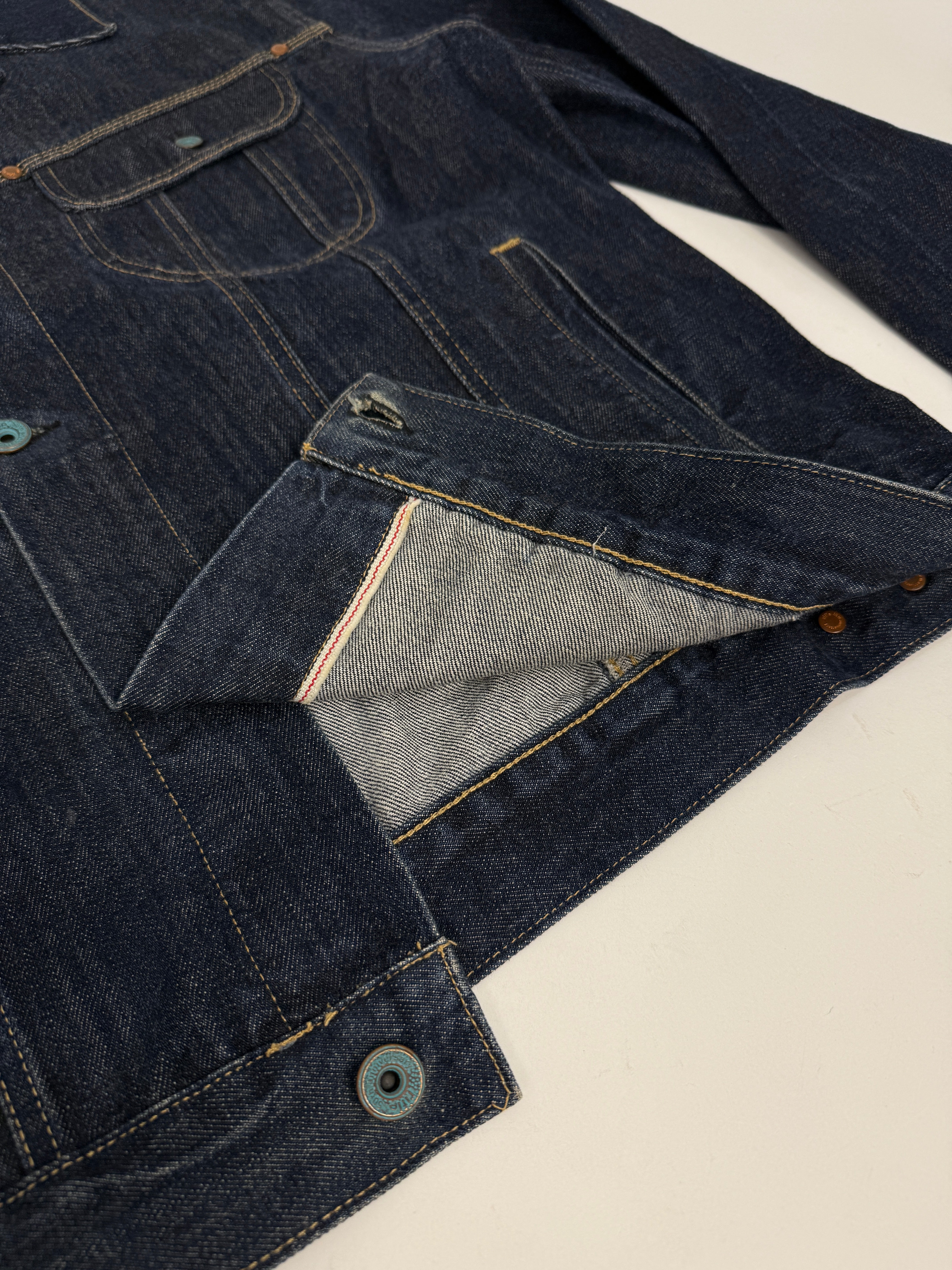 Giacca Denim Rifle Selvedge - Taglia XL