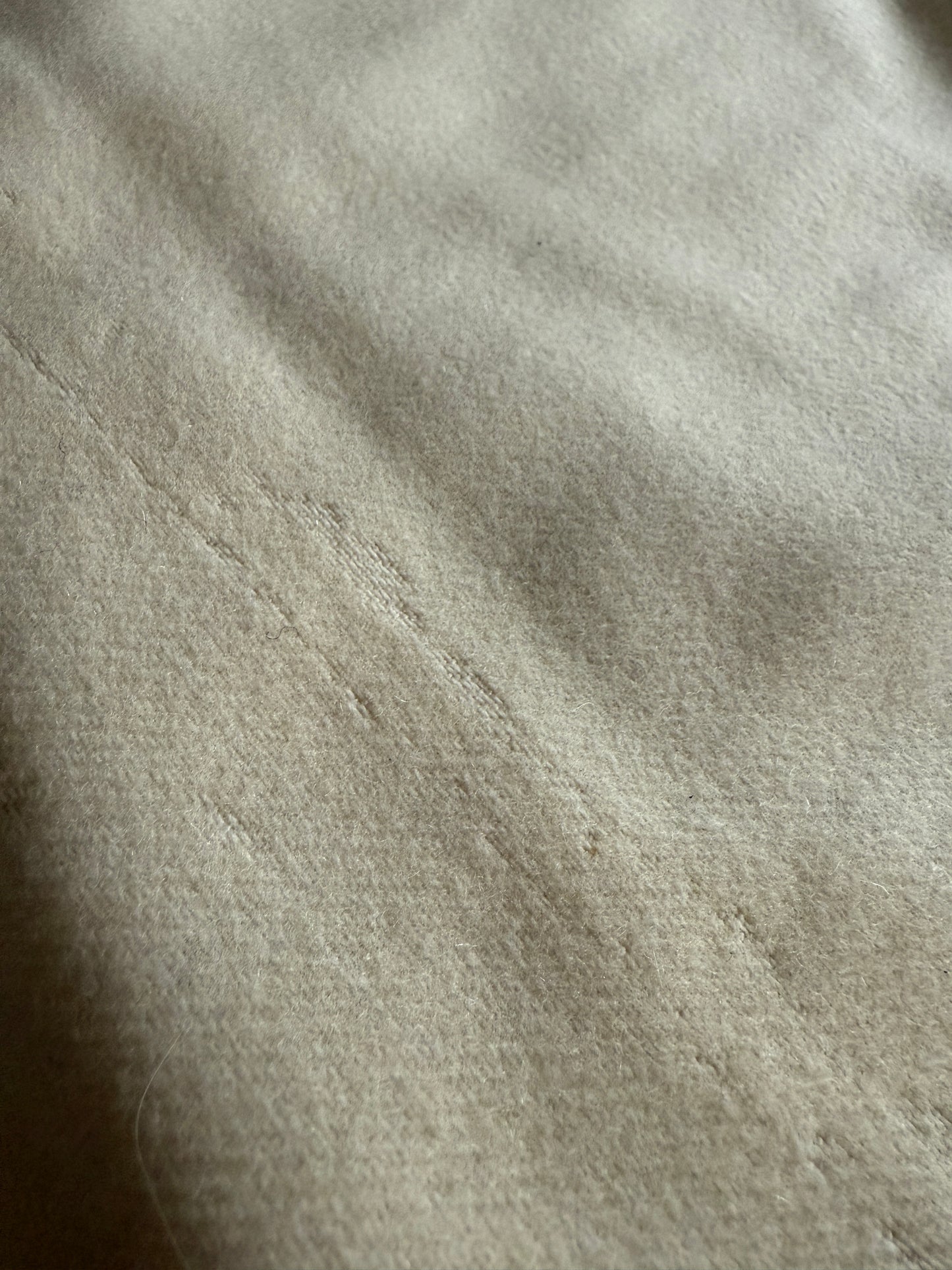 Pantaloni sartoriali in lana anni '70