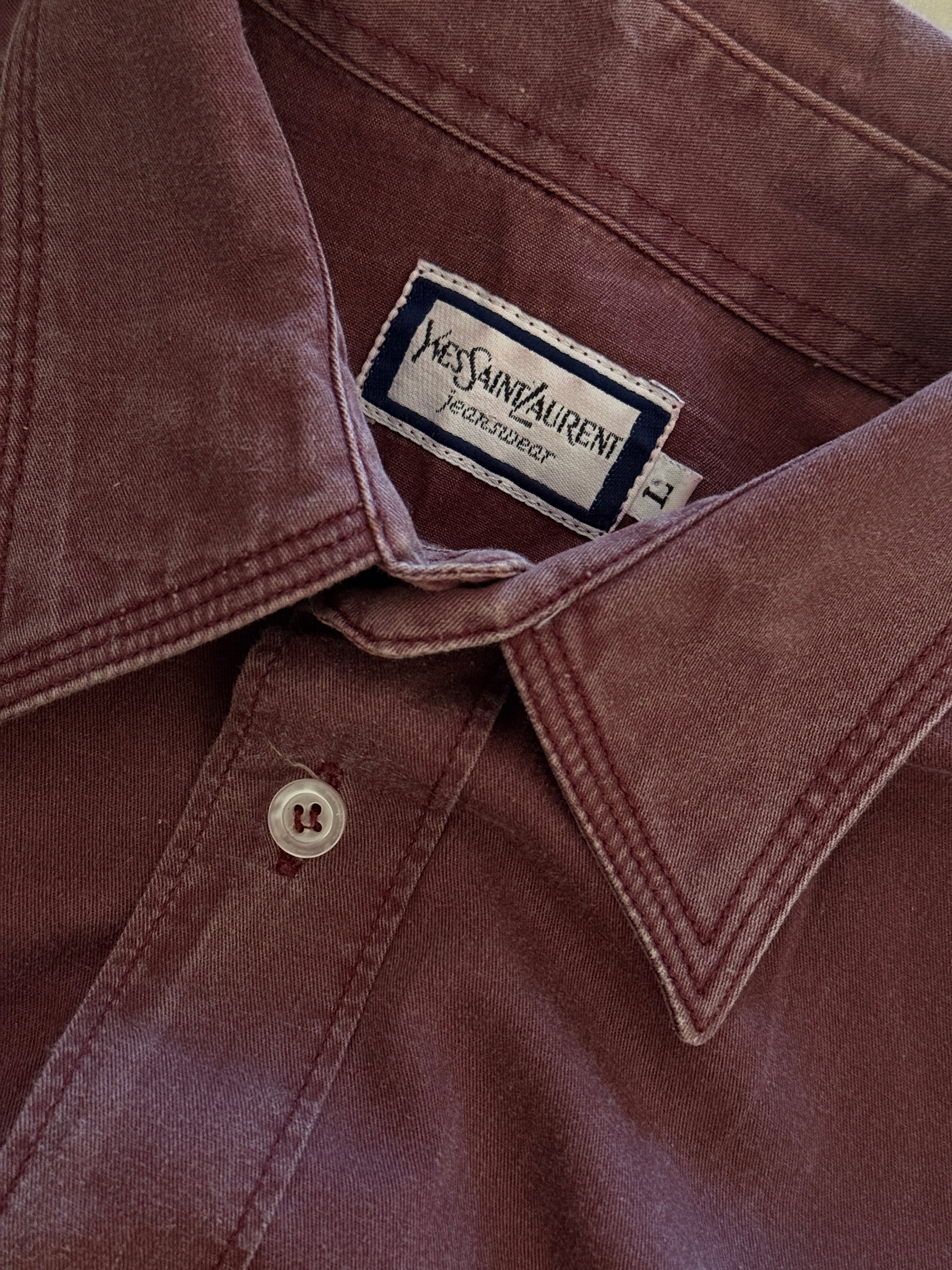 Camicia Vintage Yves Saint Laurent - Taglia L
