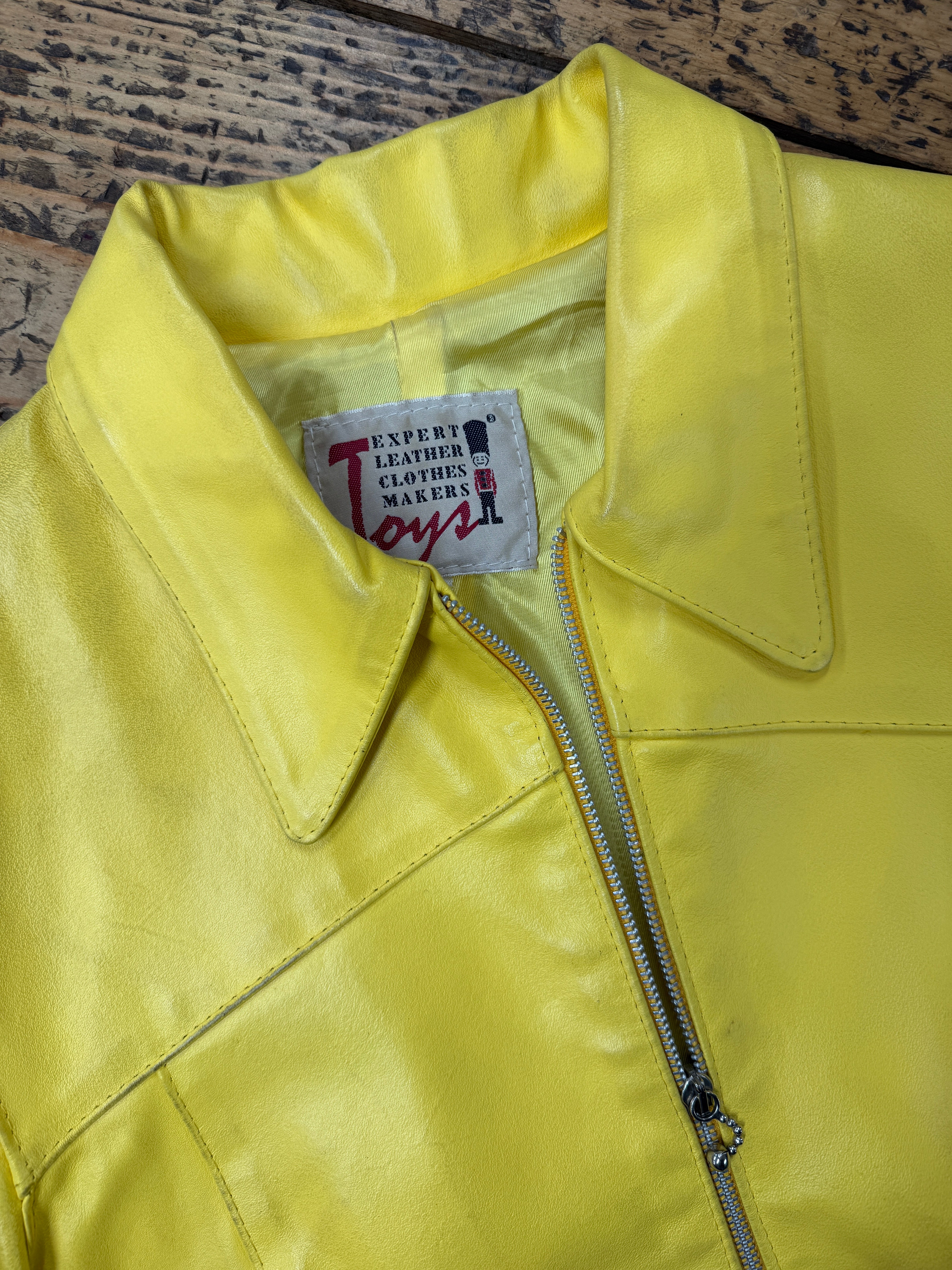 Giacca in pelle anni ‘80