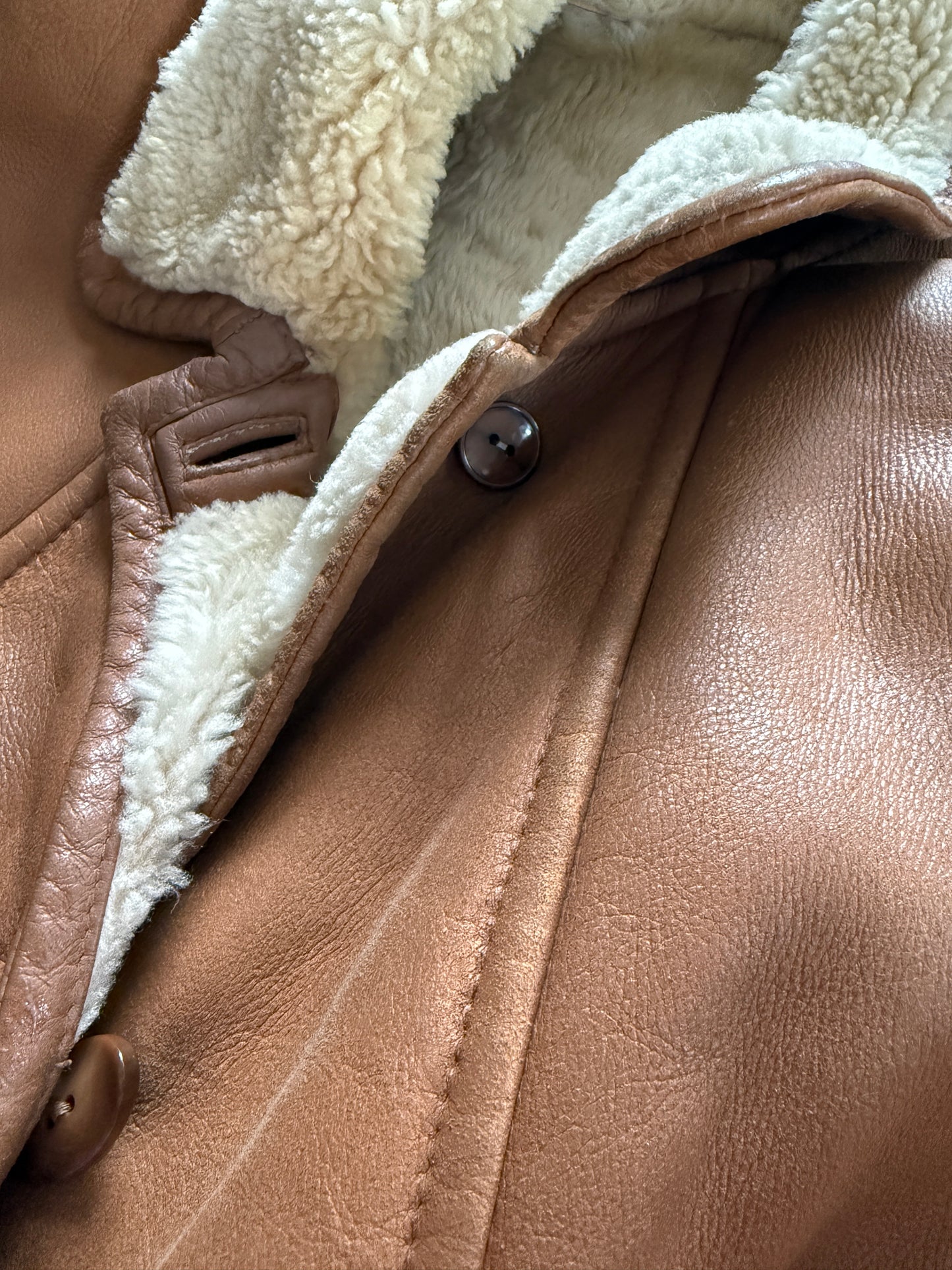 Montone shearling anni '80