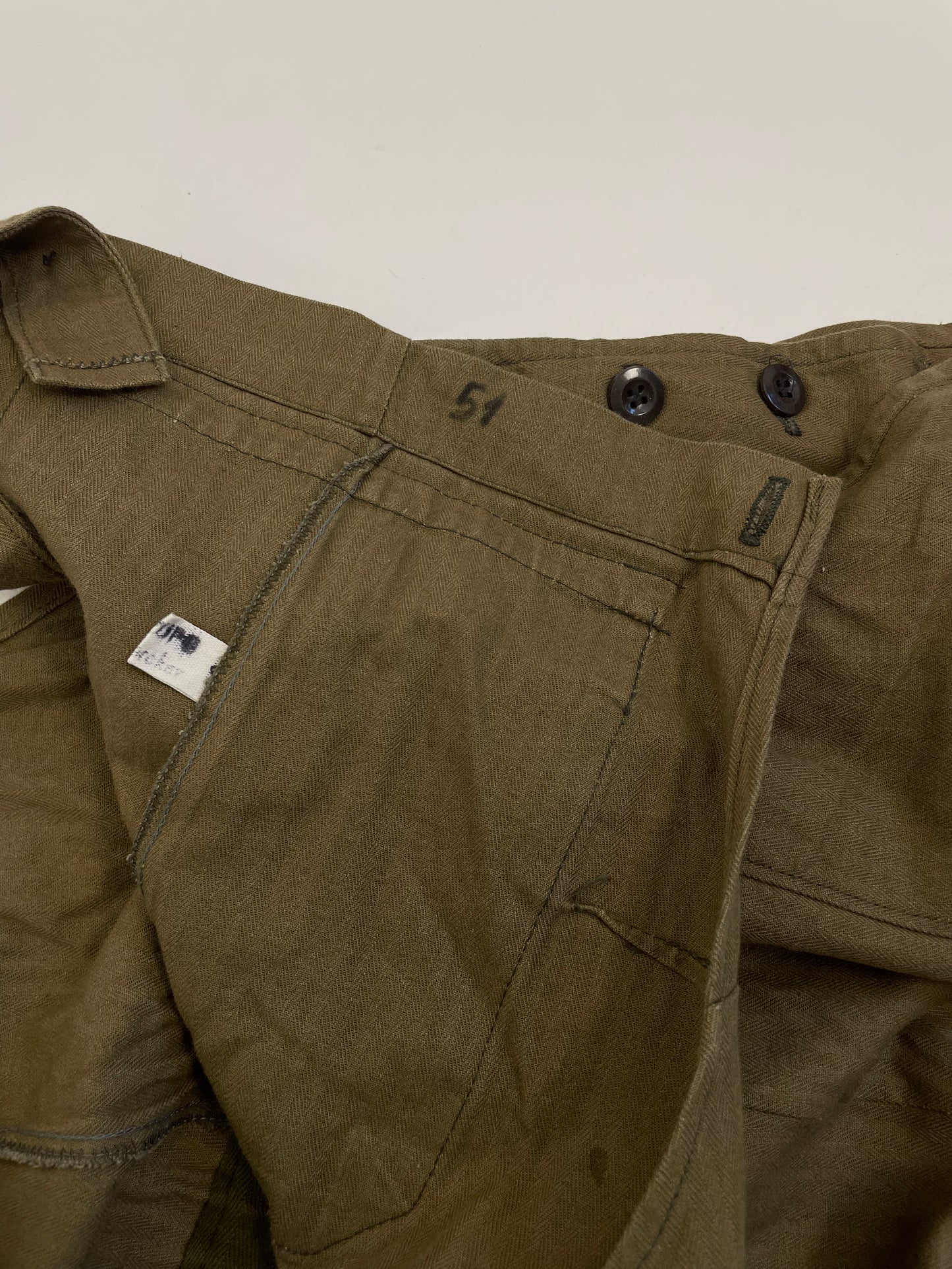 Salopette vintage overall - Esercito Militare Repubblica Cieca