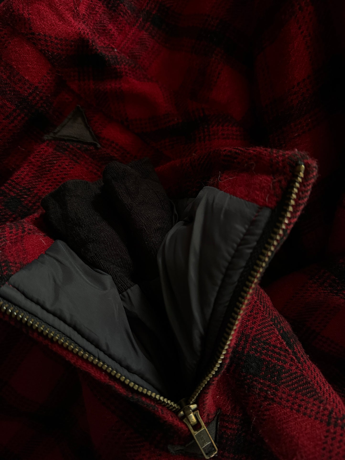 Giacca L.L.Bean in lana a quadri