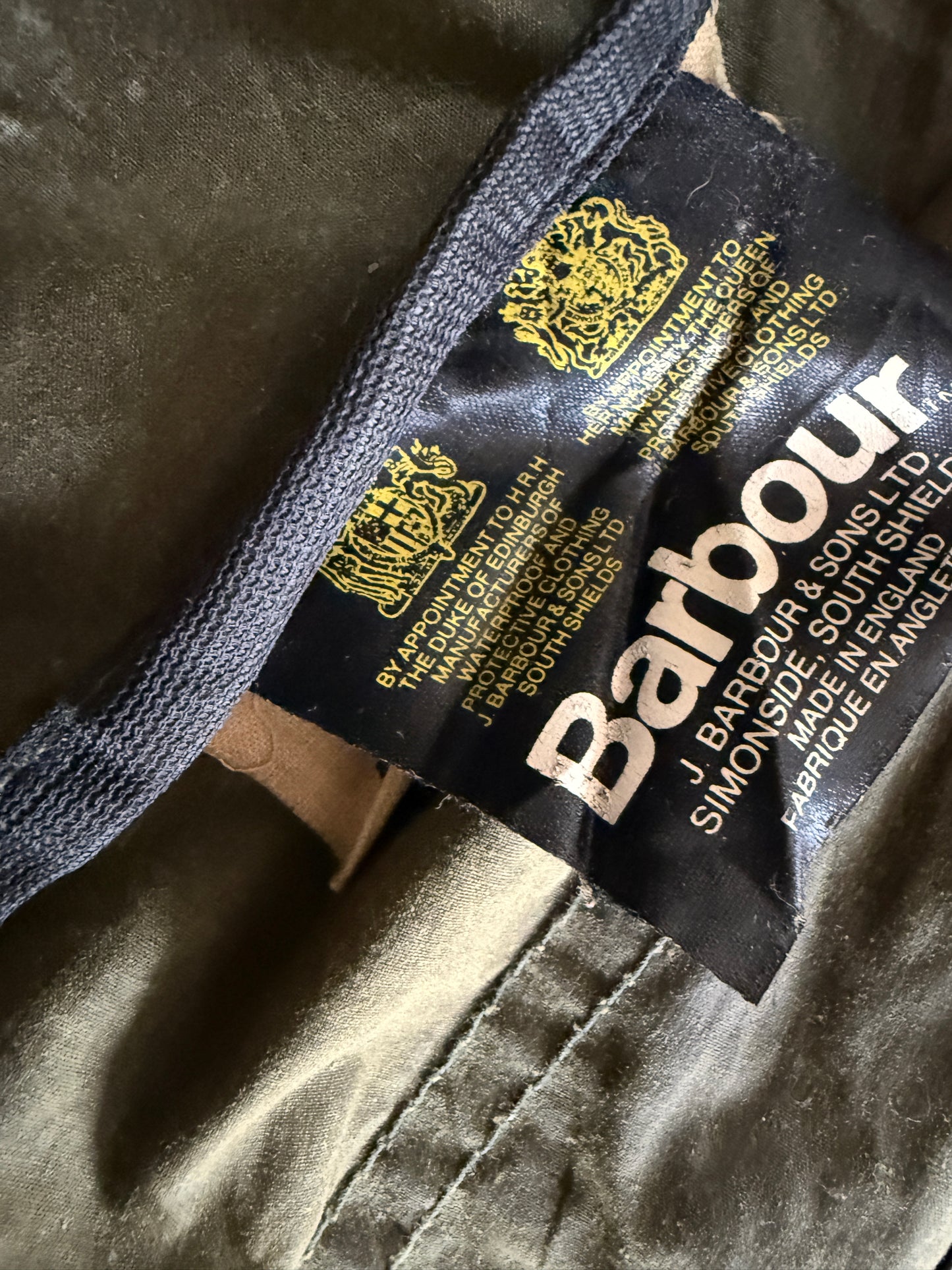 Barbour Durham due corone - Made in England anni '80