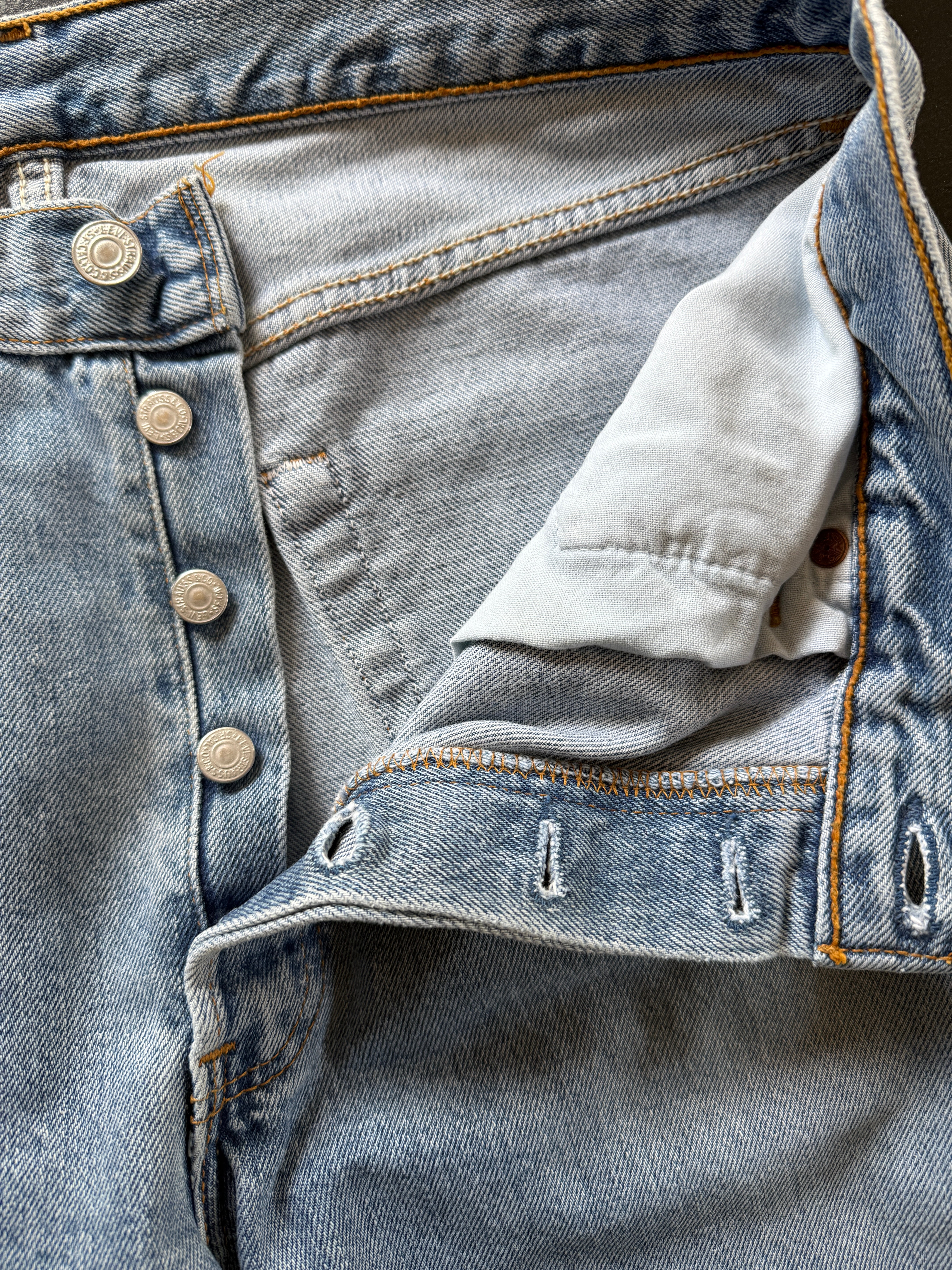 Jeans Levi's 501 - Made in U.S.A anni '80 - W34 L36