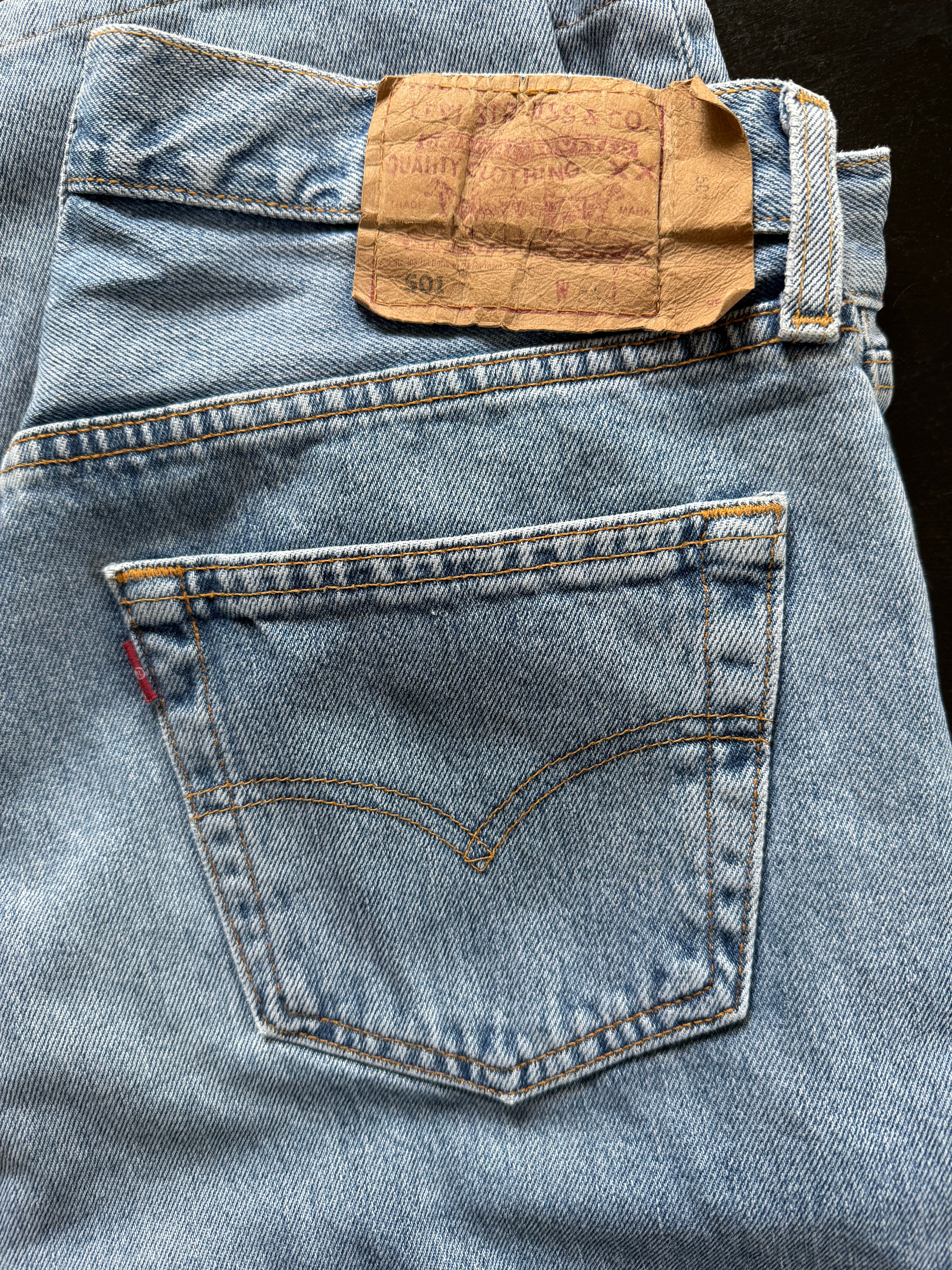 Jeans Levi's 501 - Made in U.S.A anni '80 - W34 L36