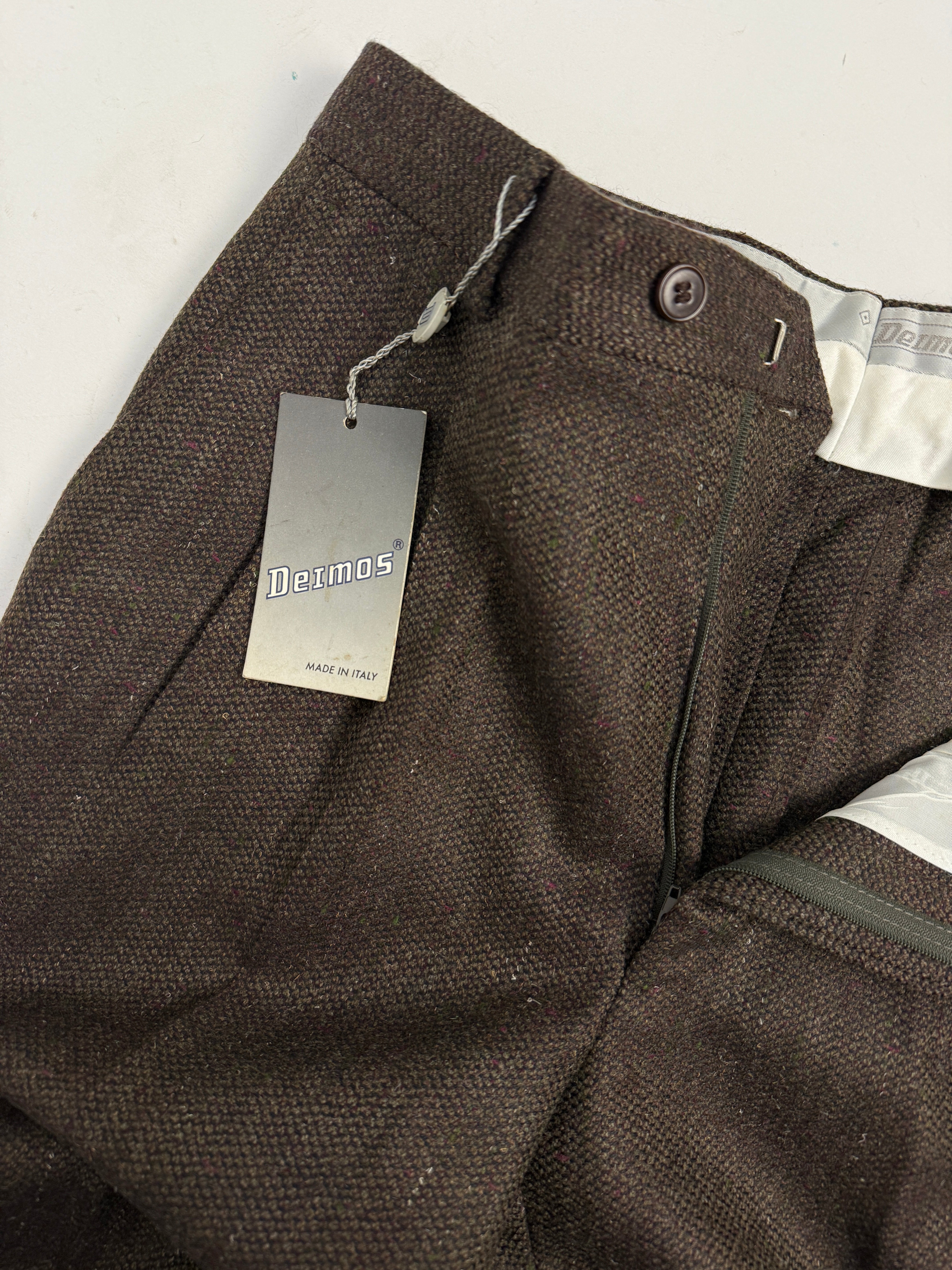 Pantaloni Sartoriali anni '70 - Pura Lana Vergine - Deadstock
