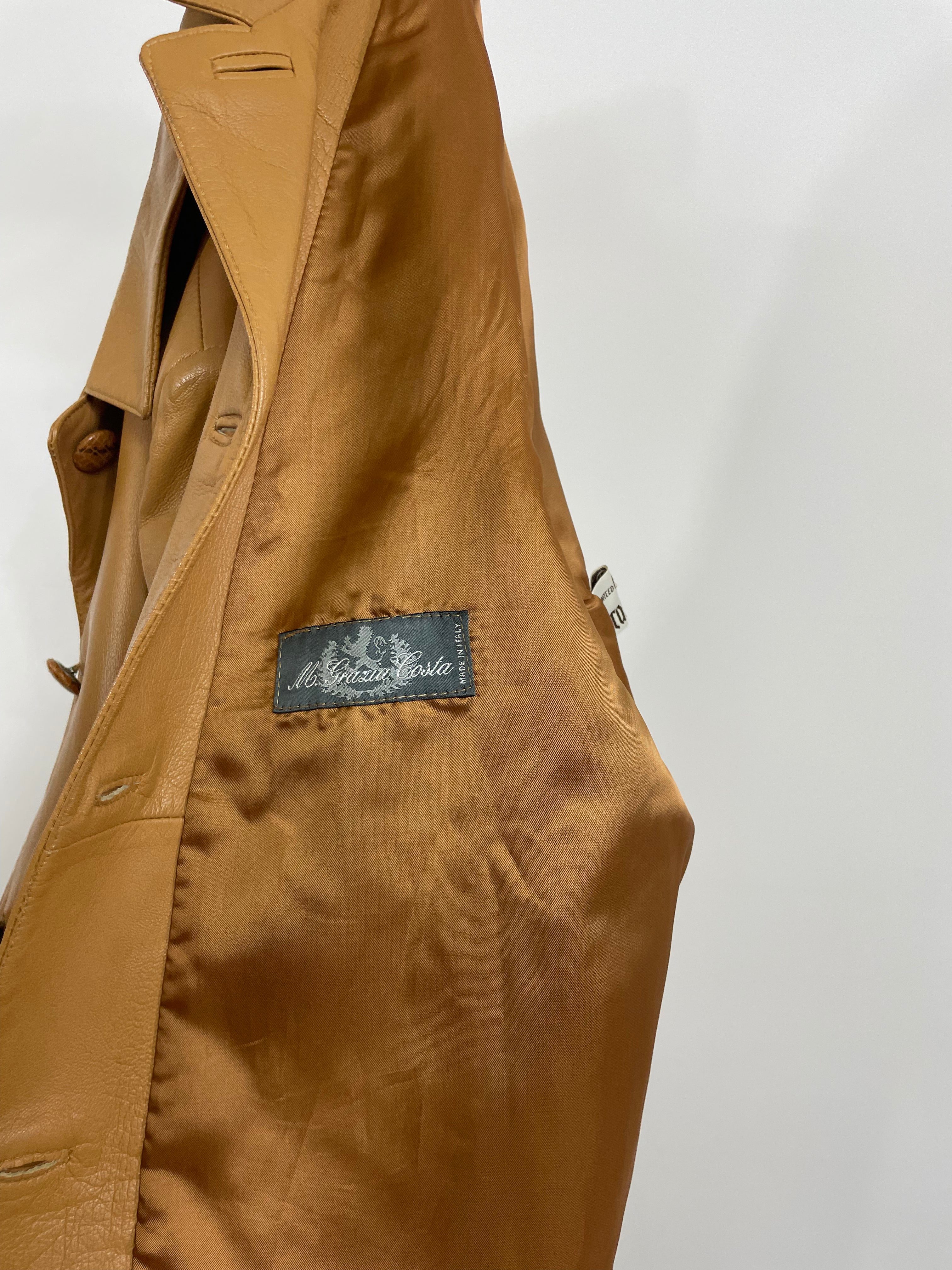 Nappa leather jacket
