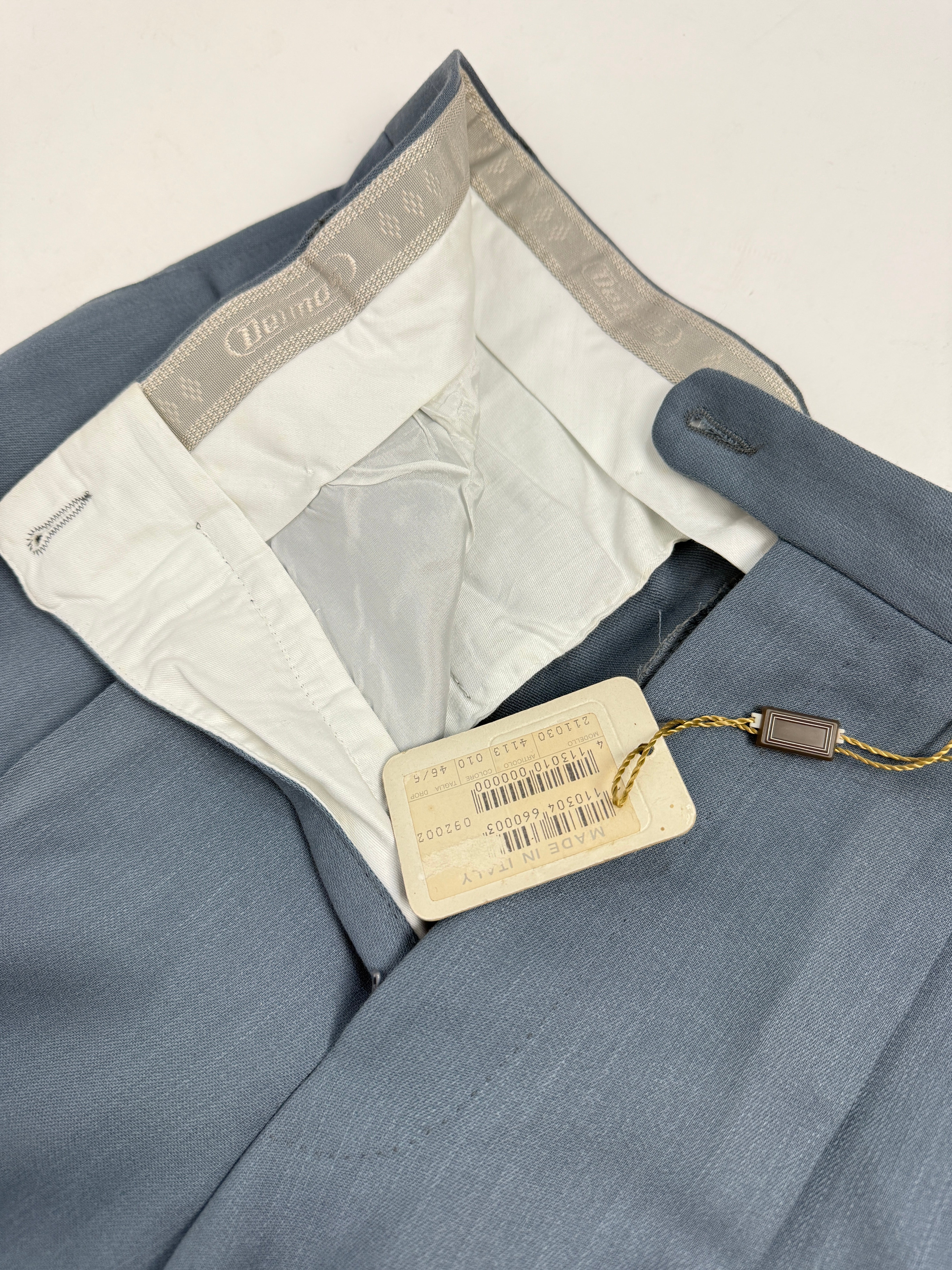 Pantaloni sartoriali anni ’70 con cartellino