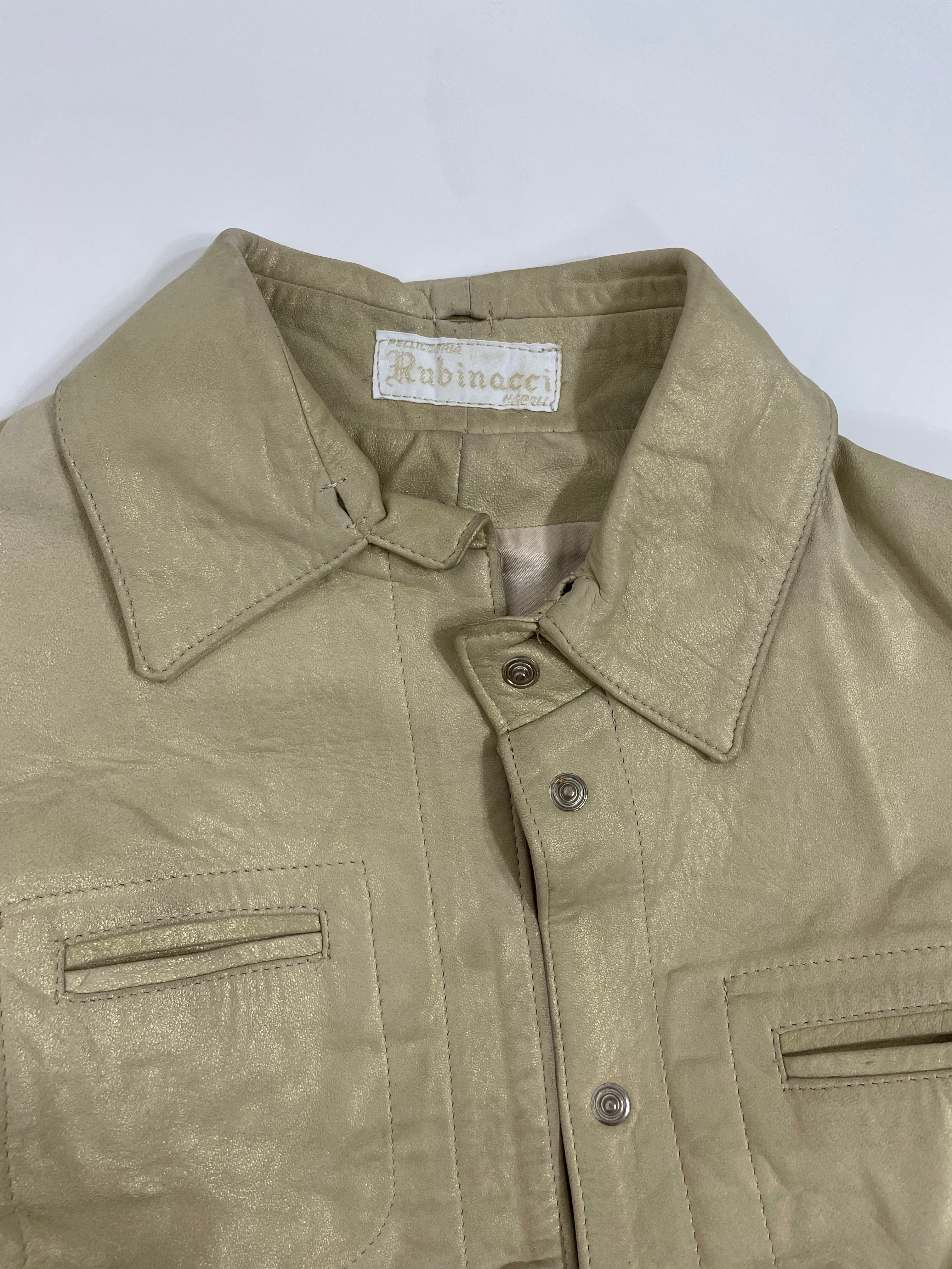 Leather Jacket anni '70 - Fangovintage