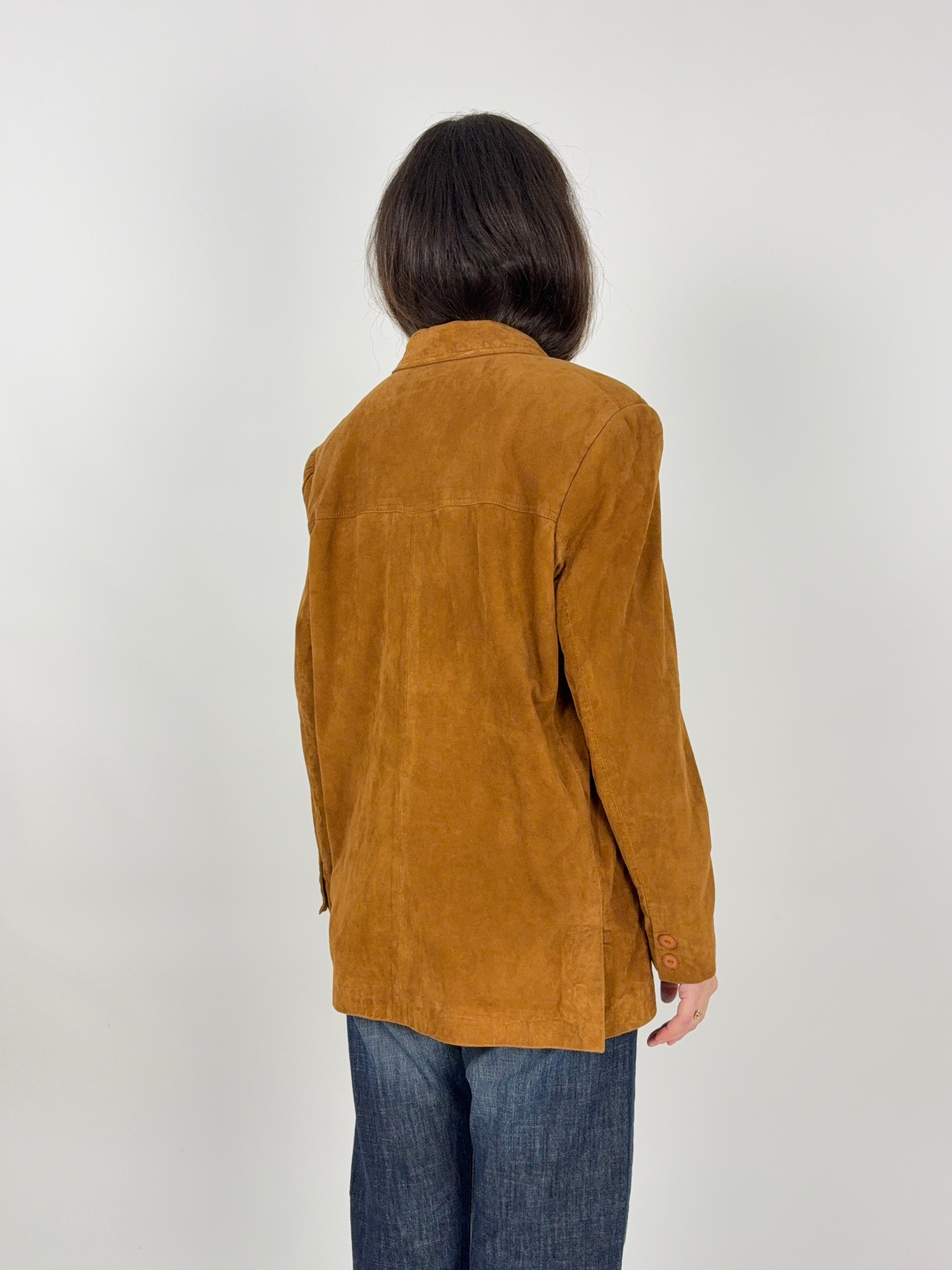 Giacca in camoscio anni '80