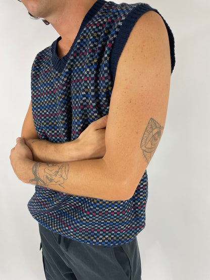 Cotton blend vest