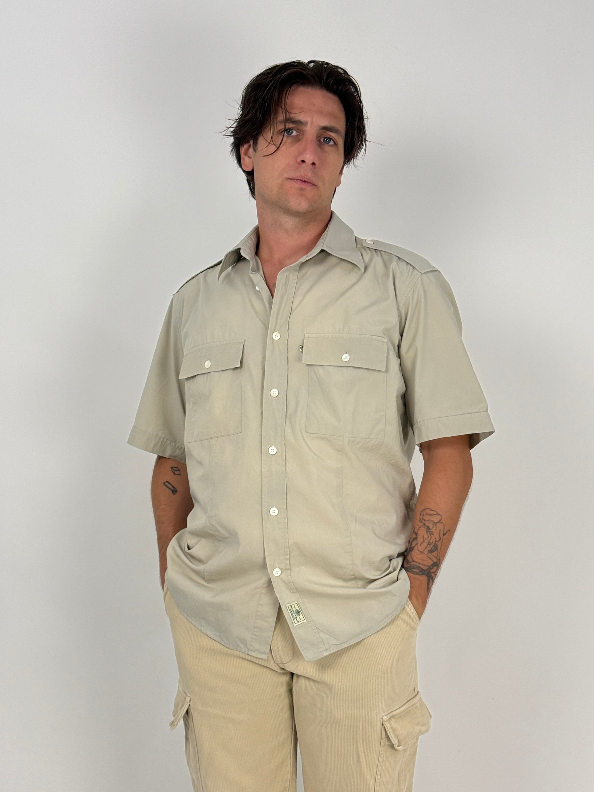 camicia-vintage-safari-beige-uomo