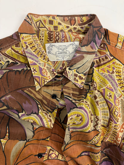 Camicia manica corta fantasia