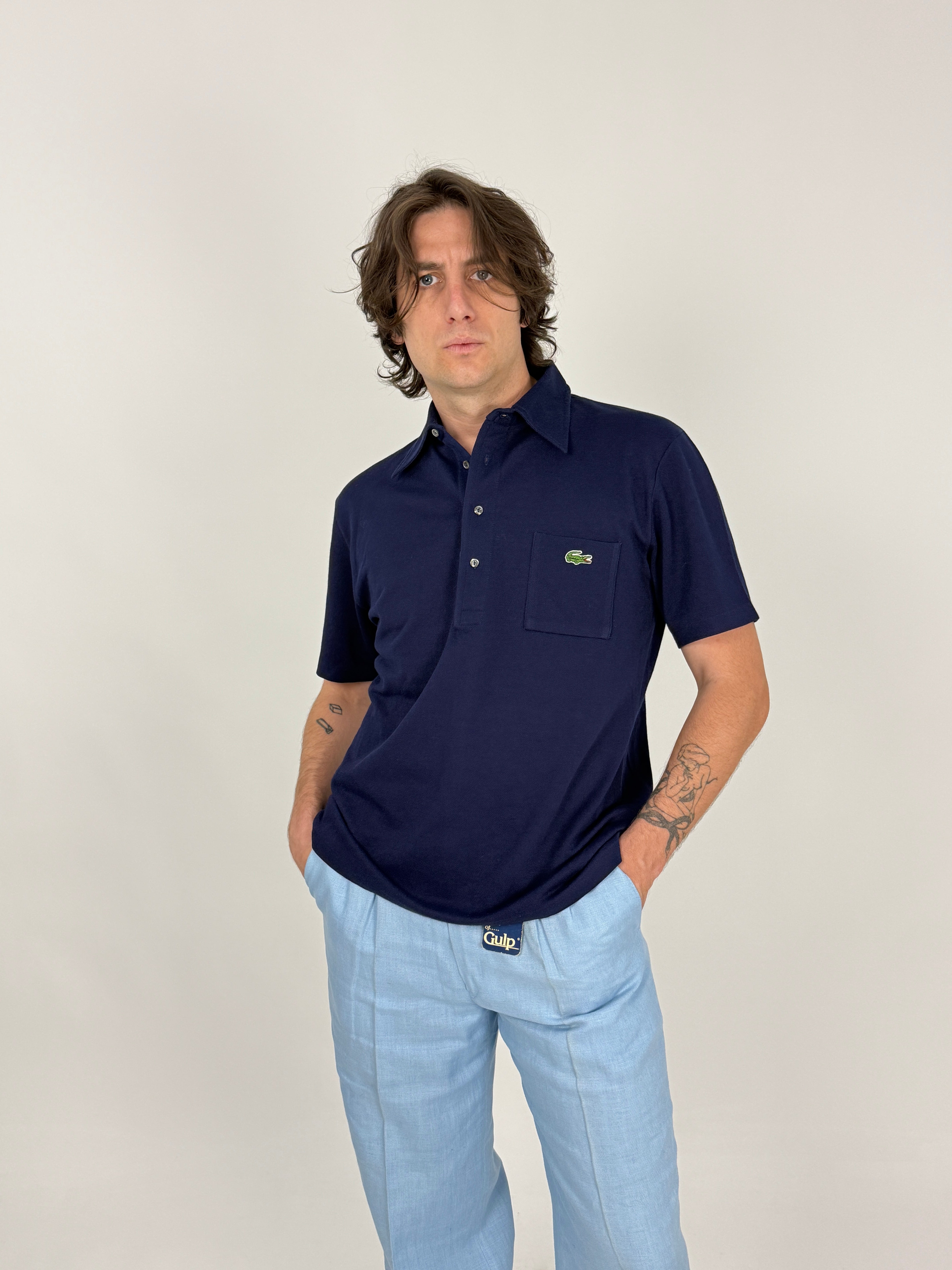 Polo Lacoste Anni '70 - Made in France - Taglia M/L