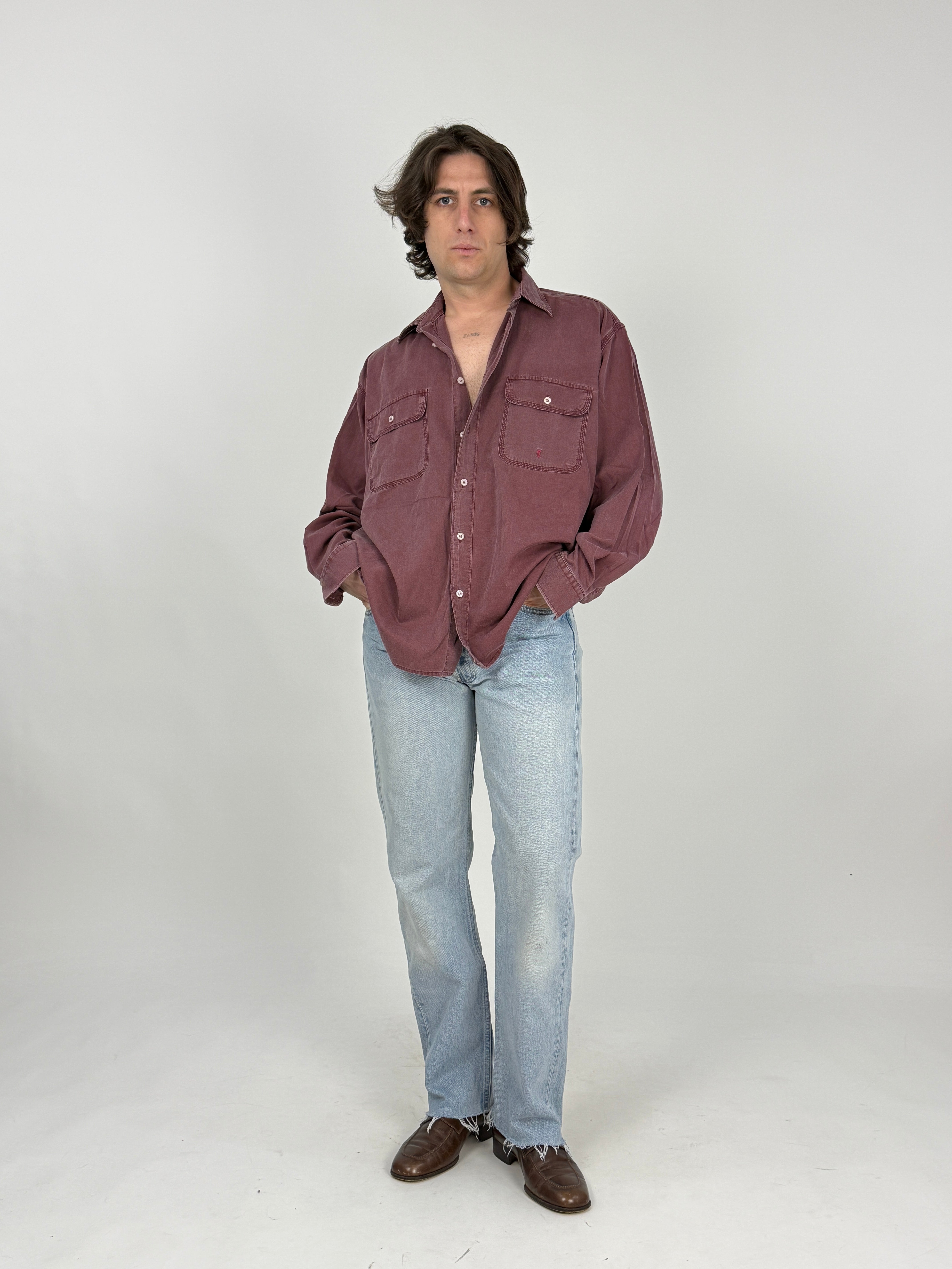 Camicia Vintage Yves Saint Laurent - Taglia L