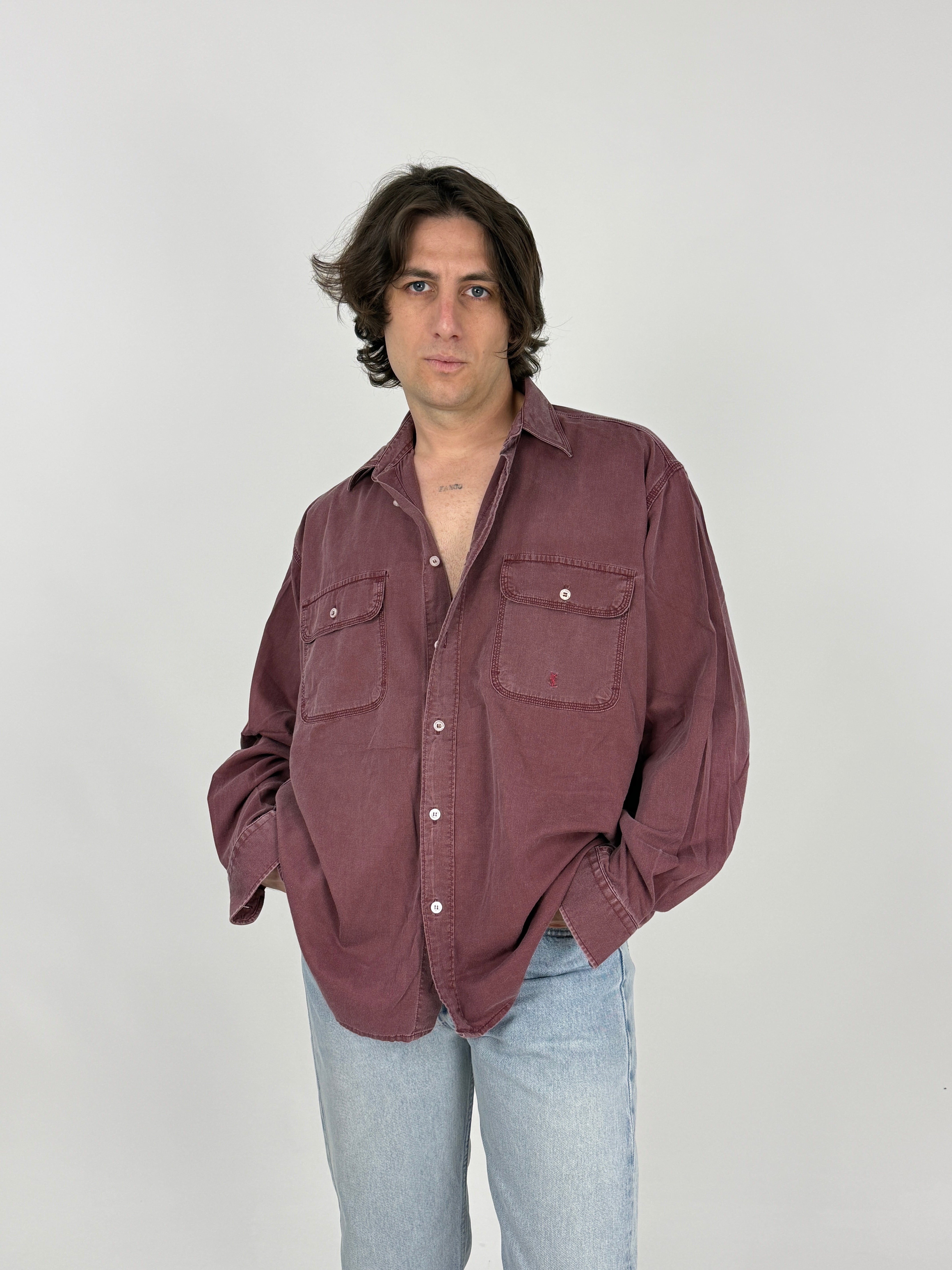 Camicia Vintage Yves Saint Laurent - Taglia L
