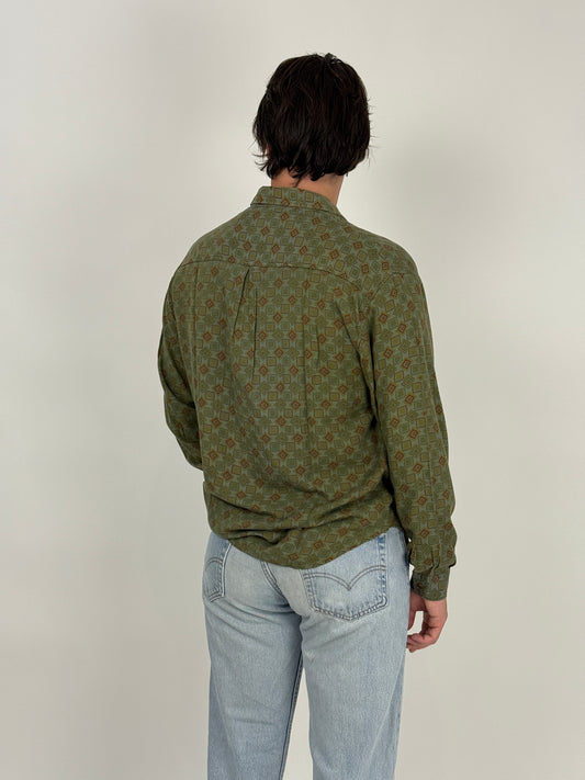 Camicia in cotone fantasia