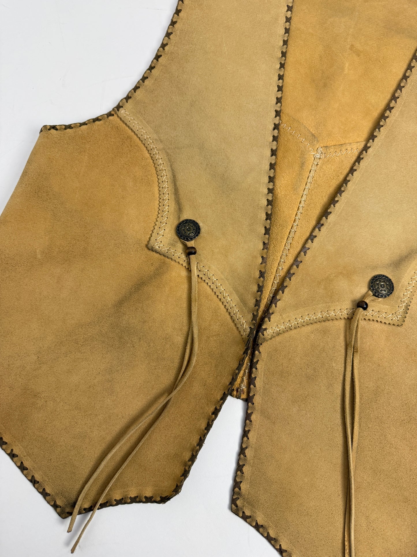 Gilet in camoscio Maverick