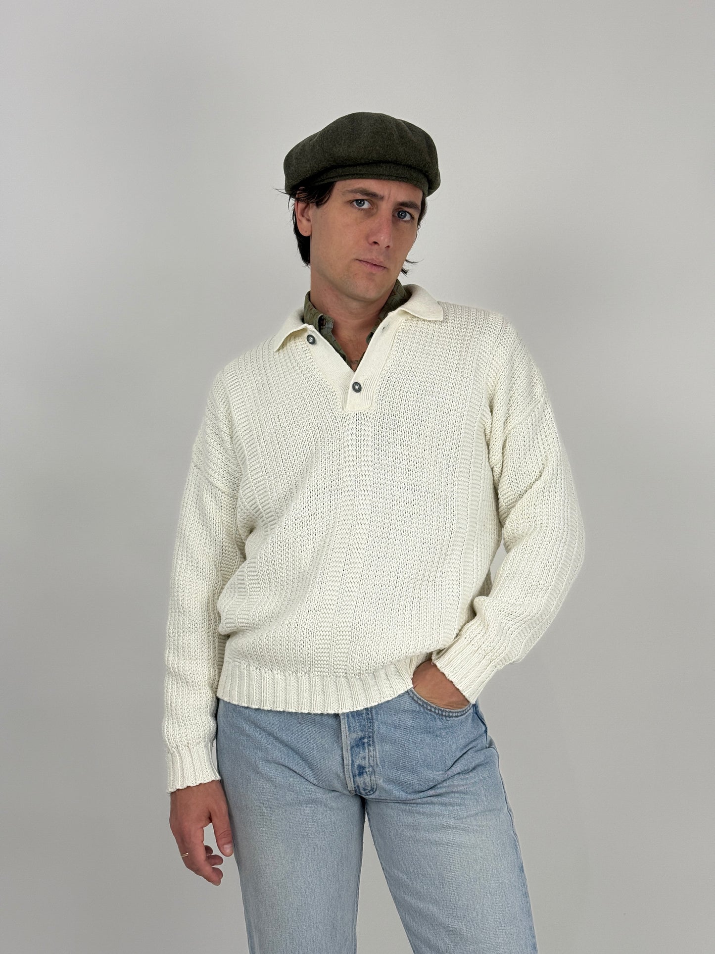 Maglione vintage polo