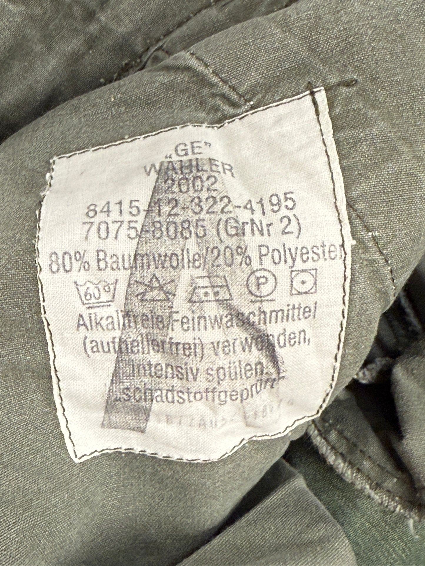 Bermuda Militari Tedeschi Flecktarn – Bundeswehr 2002