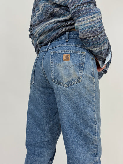 Carhartt Jeans Vintage Foderati in Flanella – Workwear Autentico Anni ’90