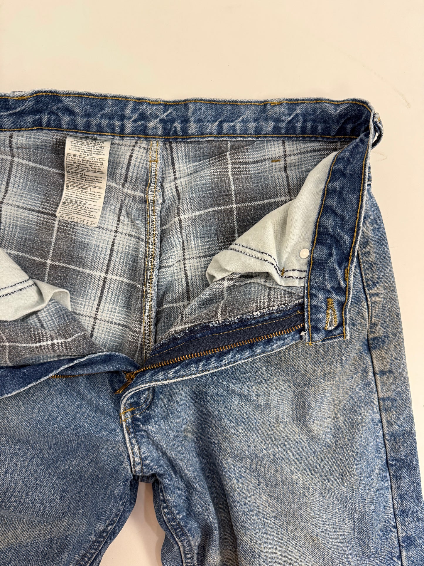 Carhartt Jeans Vintage Foderati in Flanella – Workwear Autentico Anni ’90
