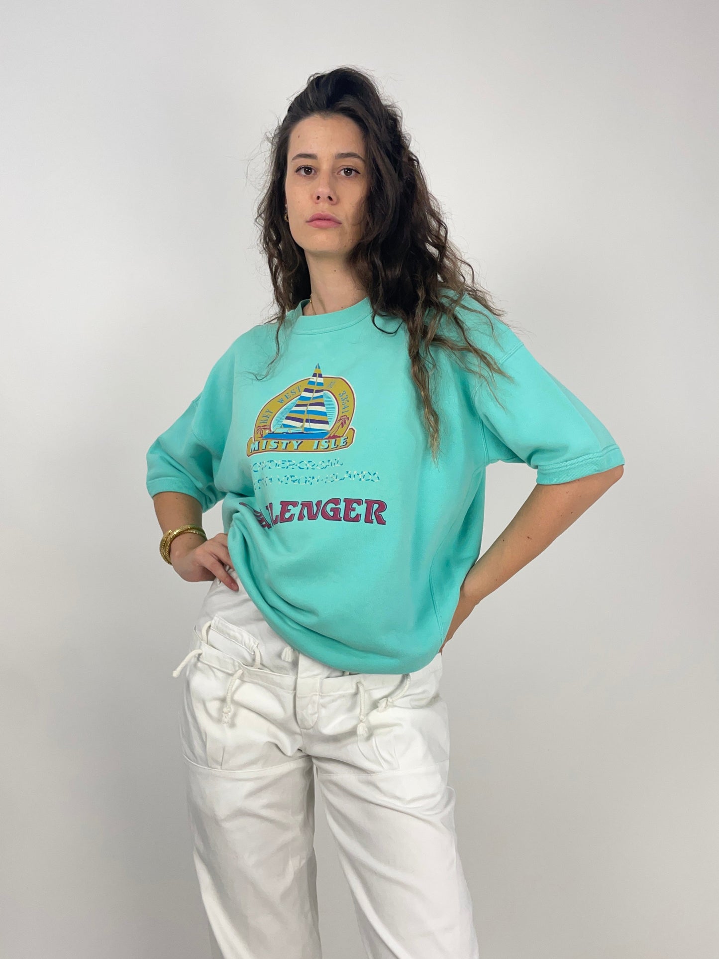 Felpa Challenger anni '80