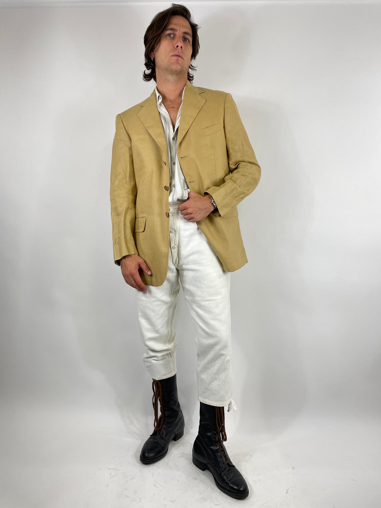 Crespi Linen Jacket