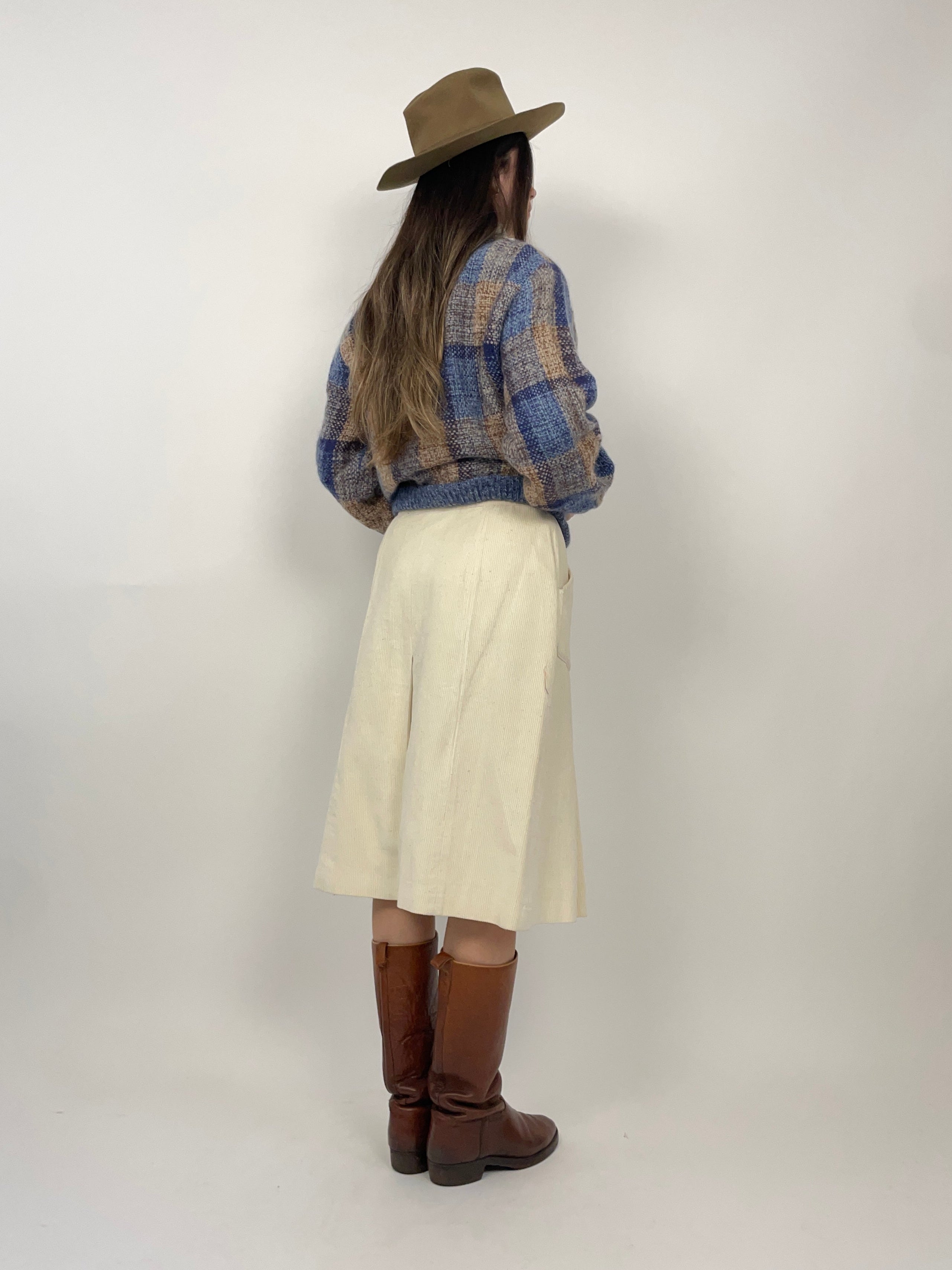 gonna-midi-vintage-in-velluto-a-coste-colore-bianco