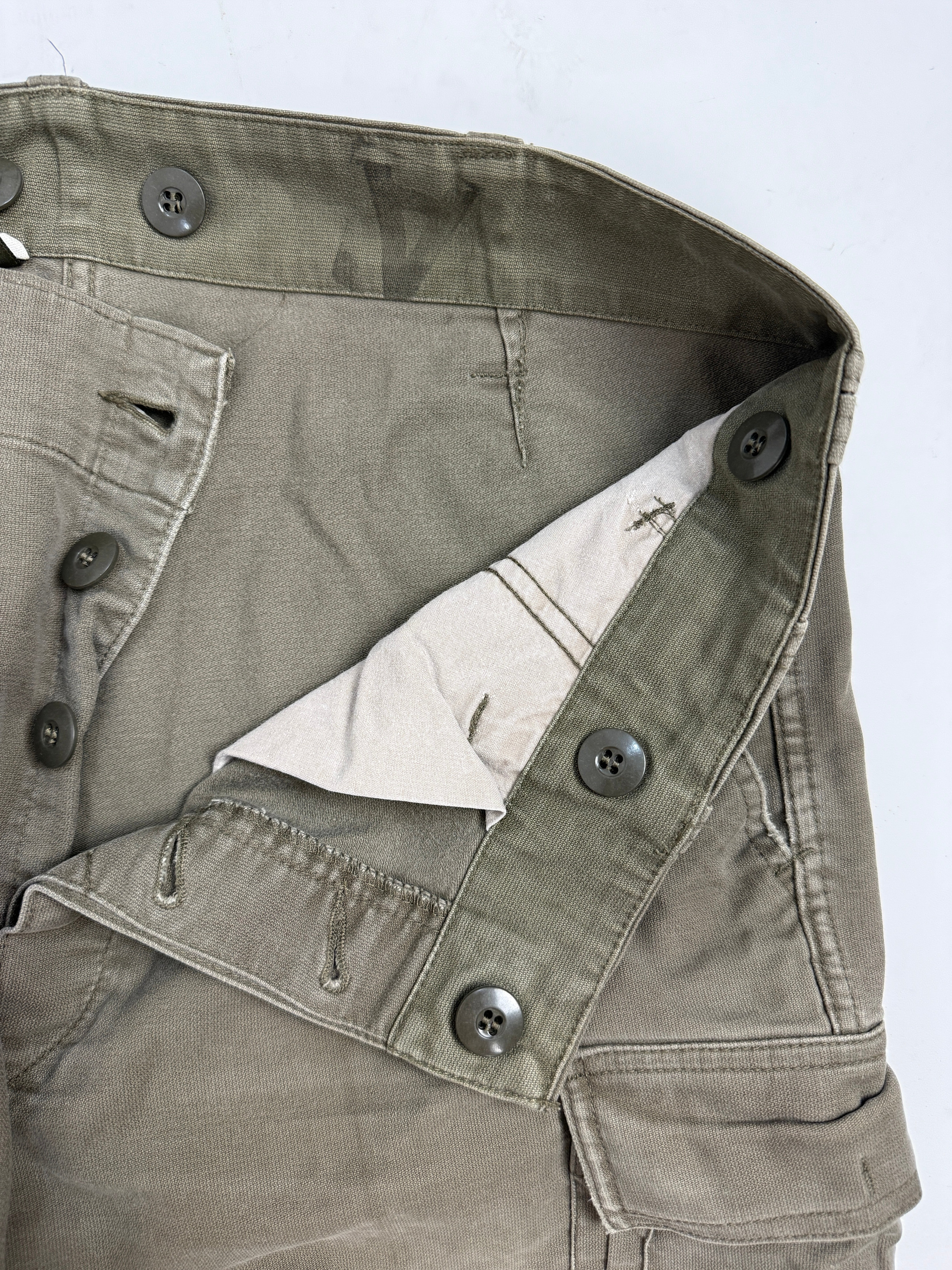 Pantalone Militare Tedesco 1989 Originale Moleskin Bundeswehr