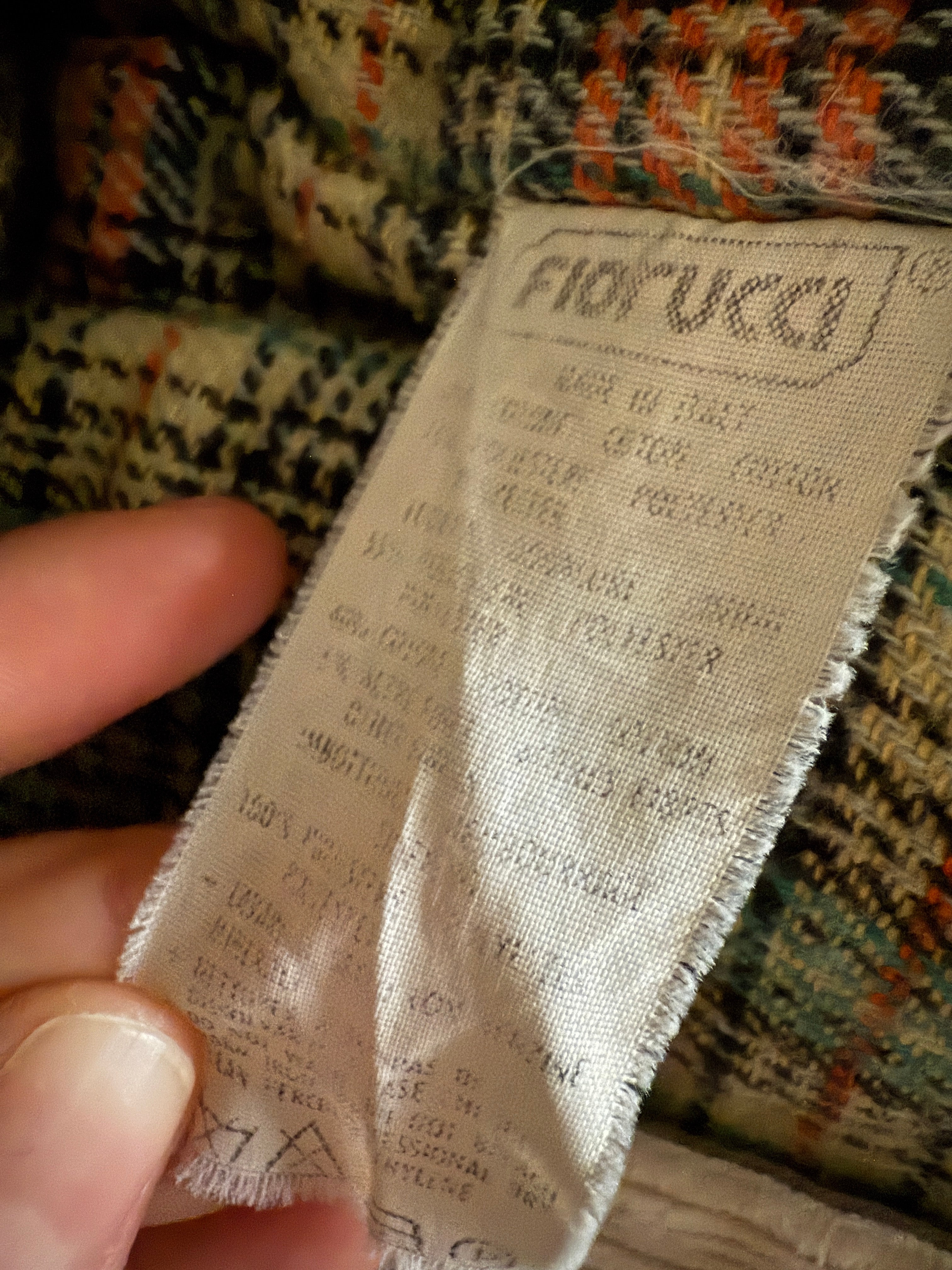 Cappotto Fiorucci in velluto a coste anni ’70/'80