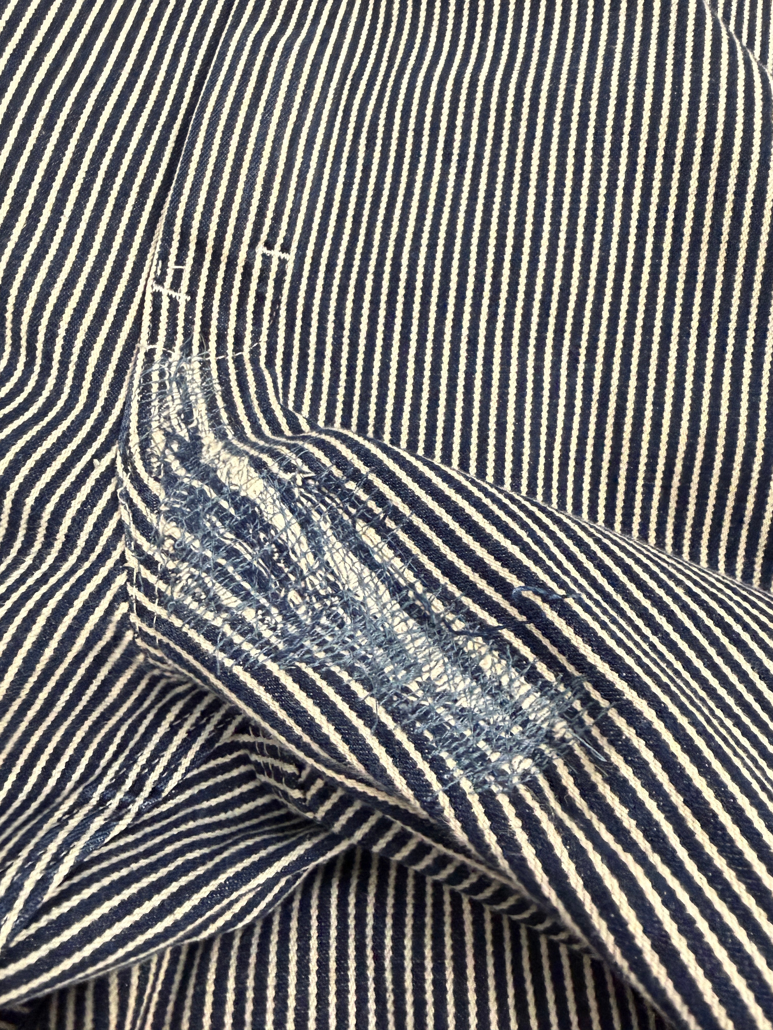 Salopette Dickies vintage Hickory Stripe - Overalls Workwear a righe