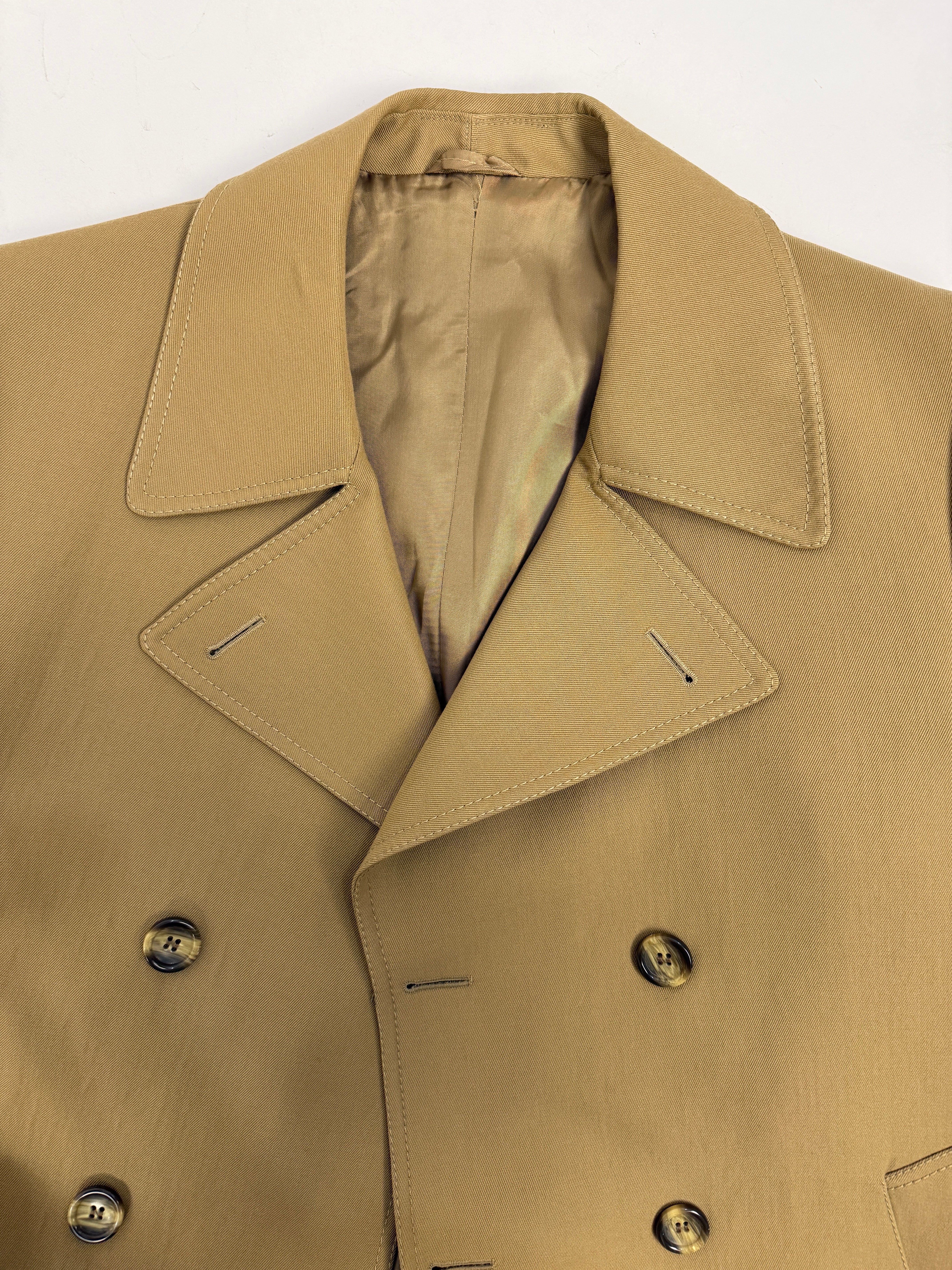 Trench doppiopetto anni '70 - Made in England