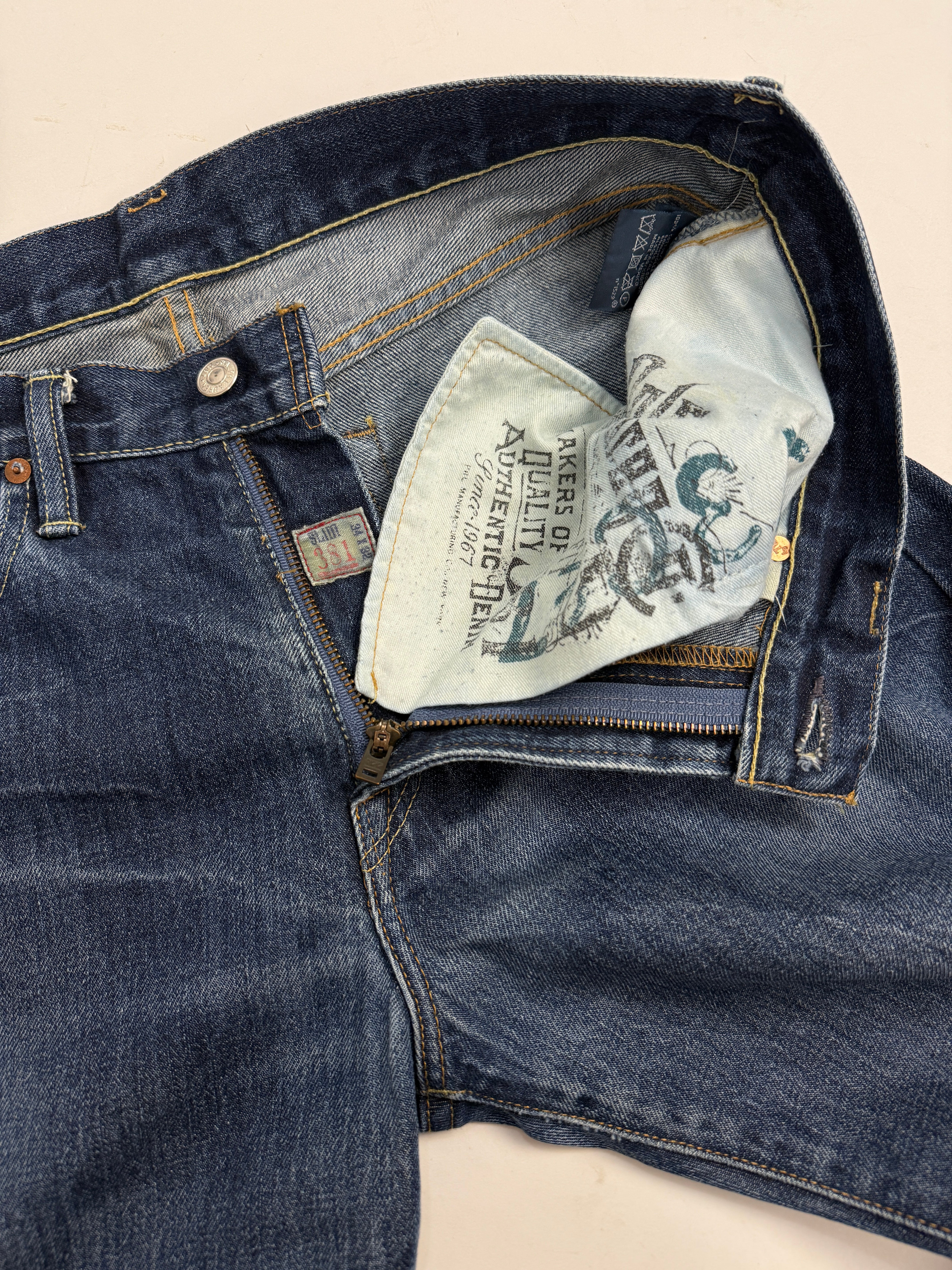 Jeans Vintage Polo Ralph Lauren Dark Indigo W34 - Taglia (IT50)